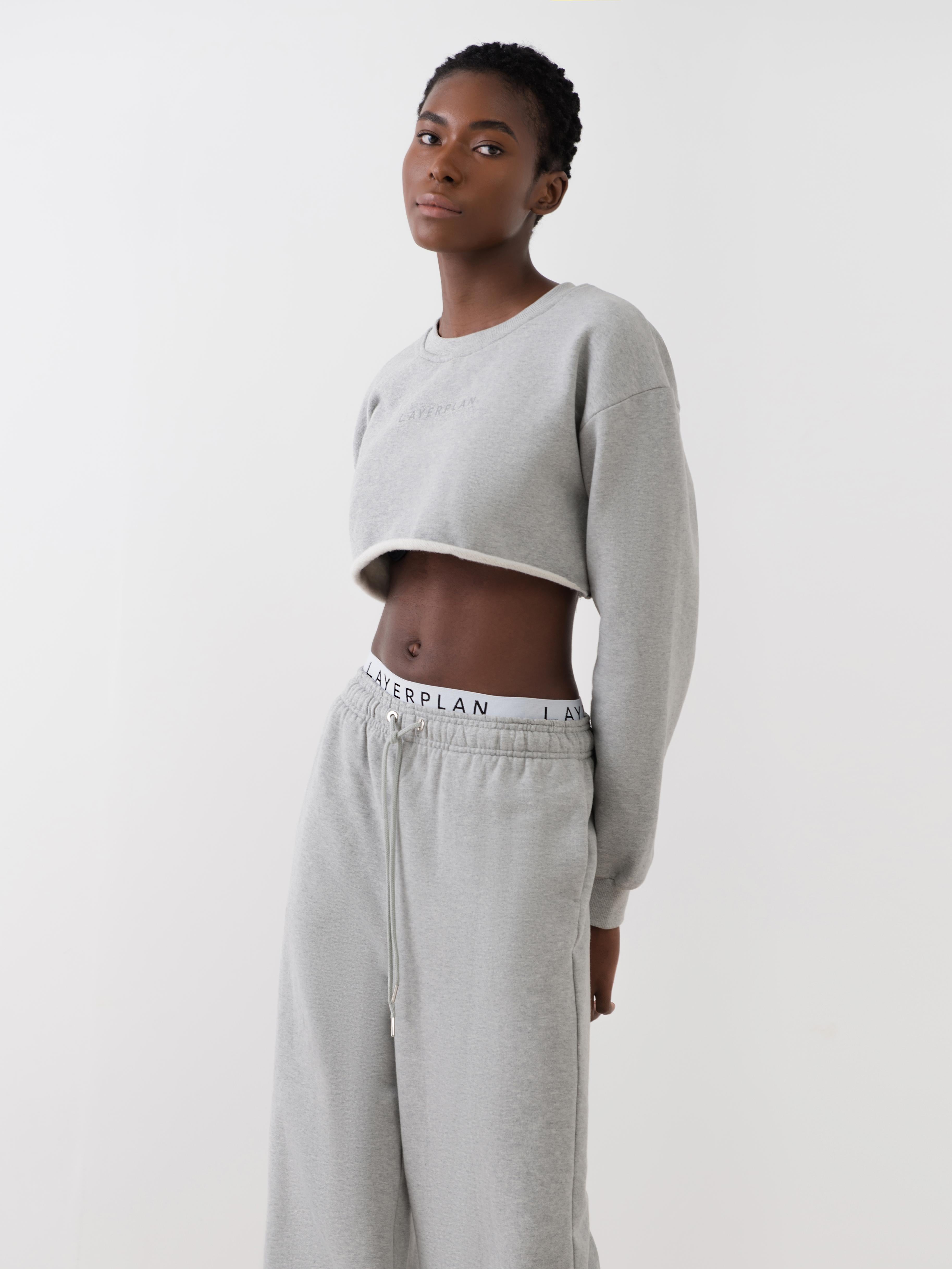 LAYERPLAN | LP Wideleg Logo Sweater Set