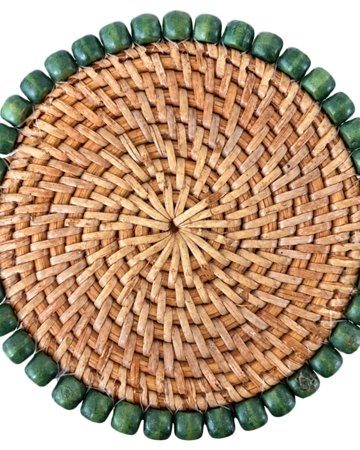 MEJA | The Safari Beaded Coaster - Forest