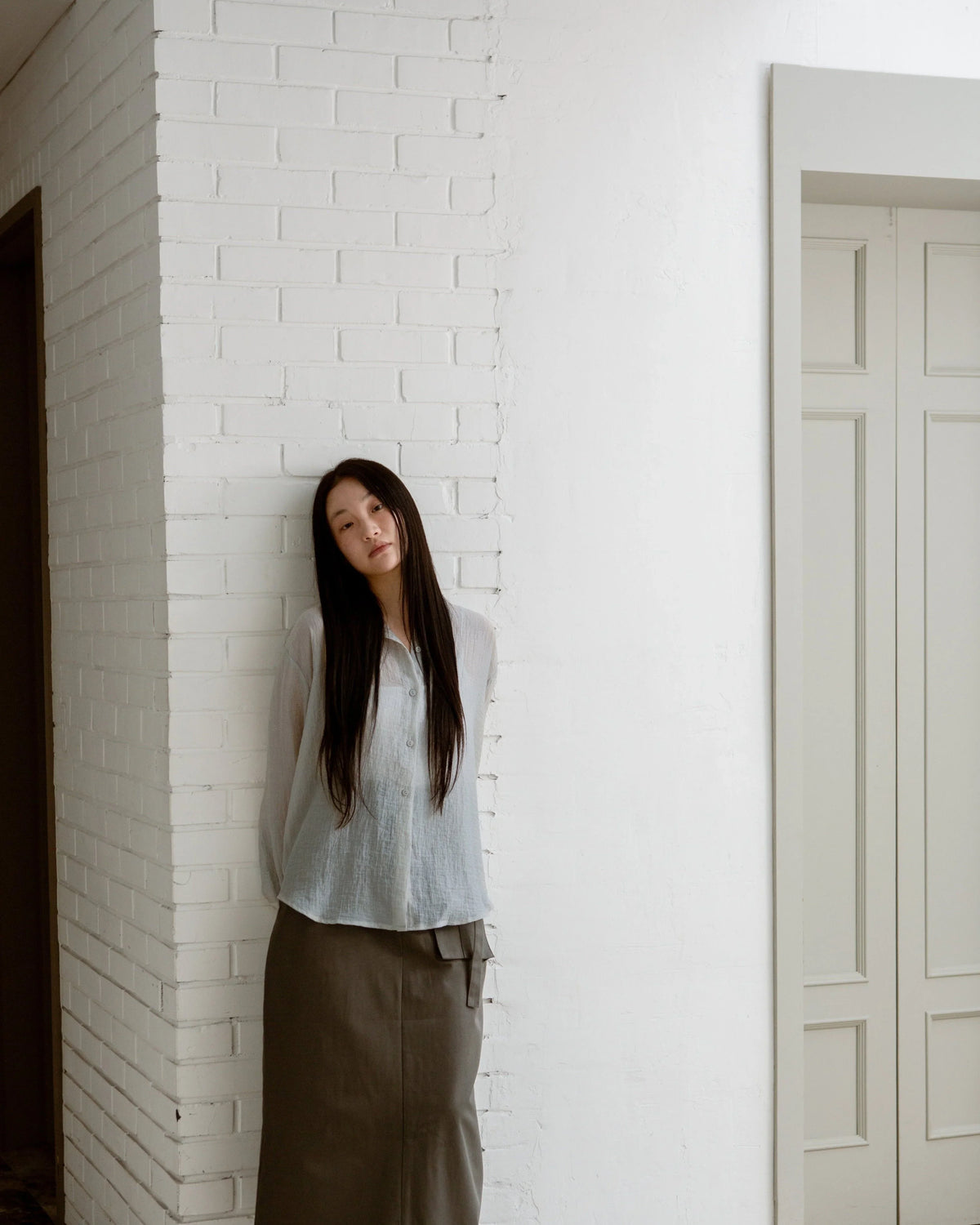SAERO COLLECTIVE | Oreum Shirt V. 1 | Light Grey