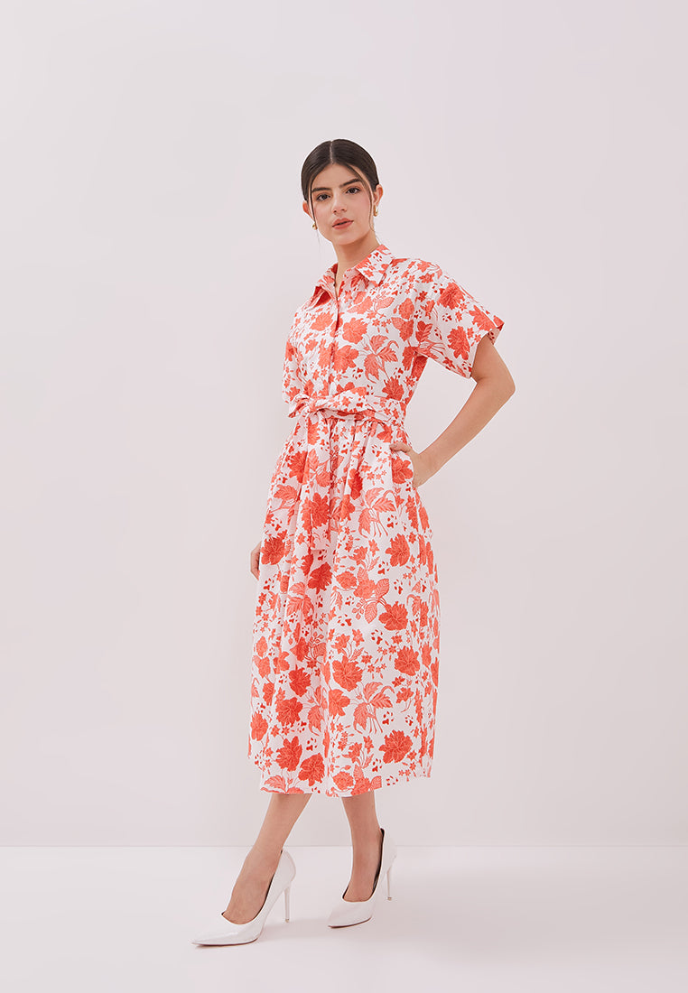 ANS.EIN | PERANAKAN PAWS Shirt Dress