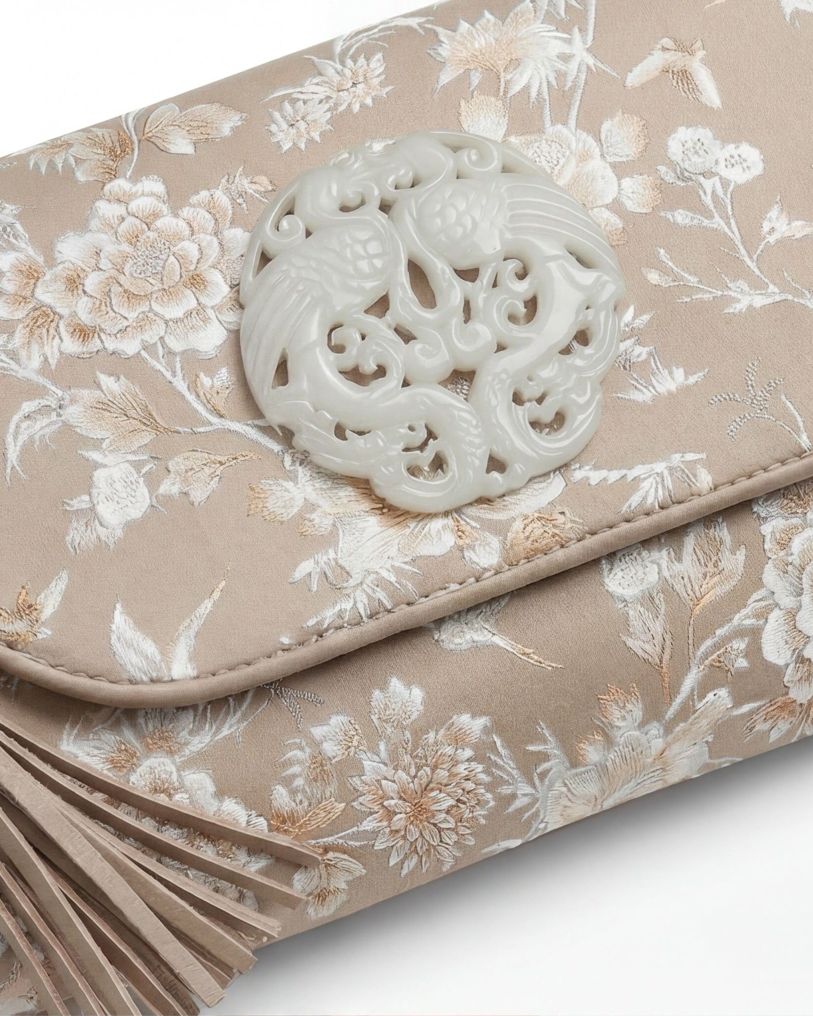 DESTI SAINT | Double Phoenix Floral Print Envelope