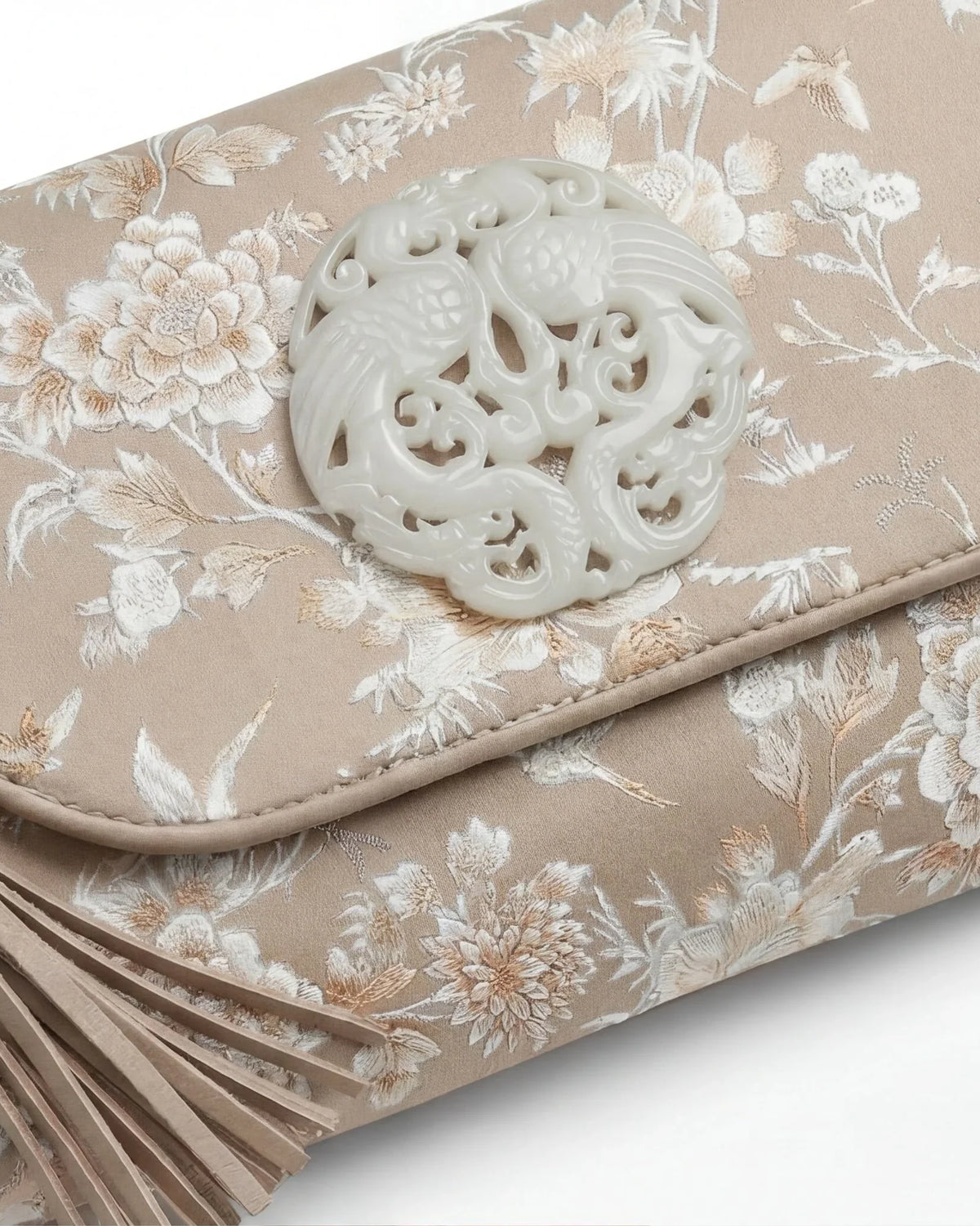 DESTI SAINT | Double Phoenix Floral Print Envelope