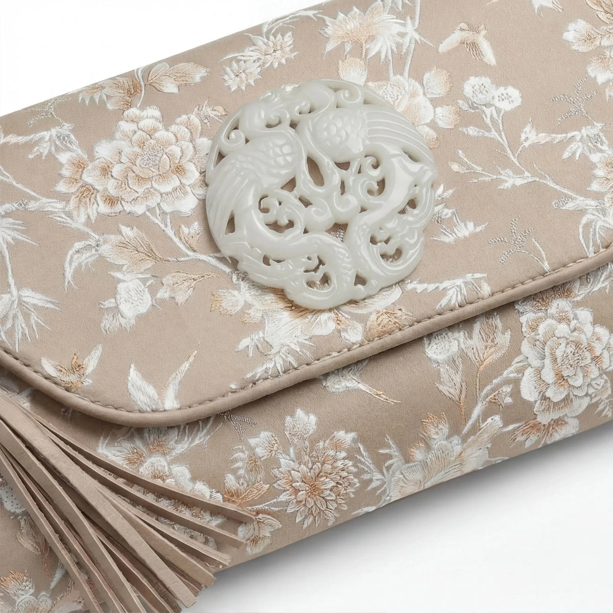 DESTI SAINT | Double Phoenix Floral Print Envelope
