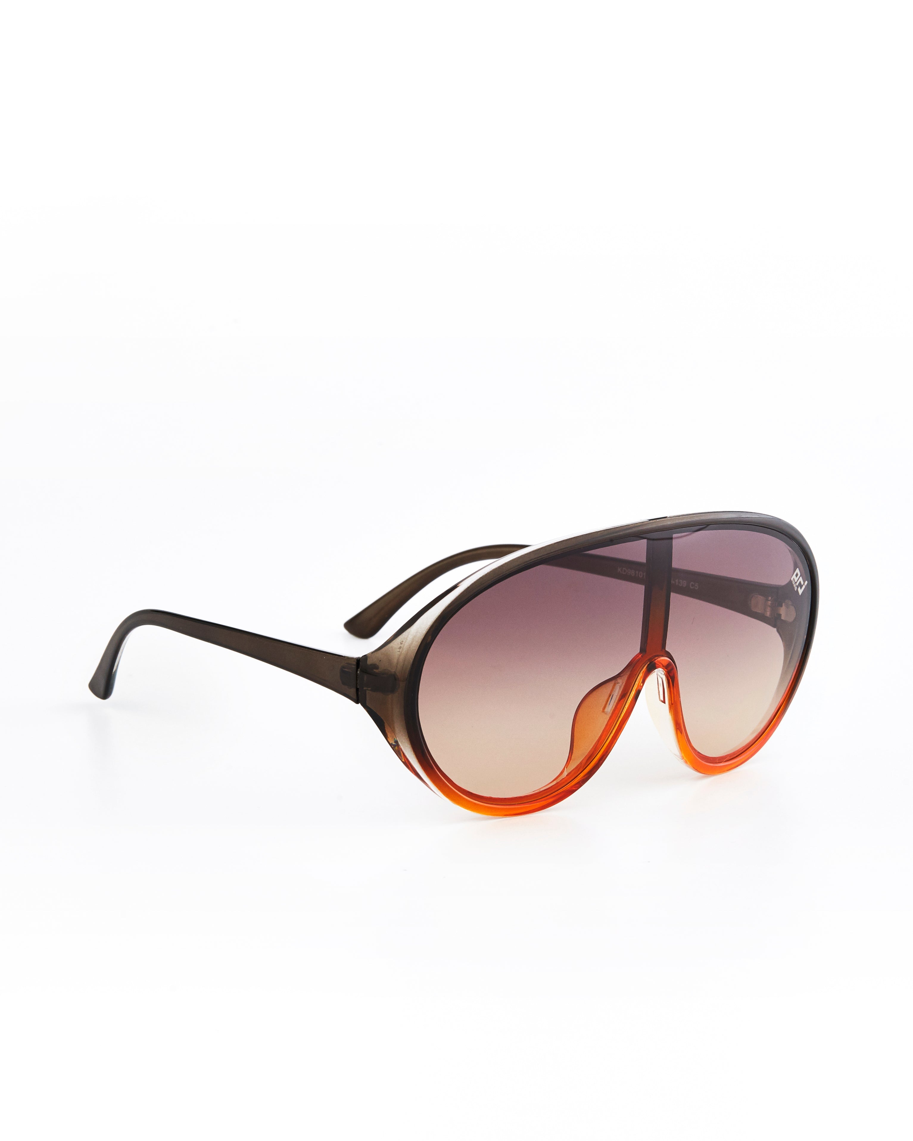 PROJECTWEAR | Edsel One-Piece Lens Sunglasses Grey/Grey