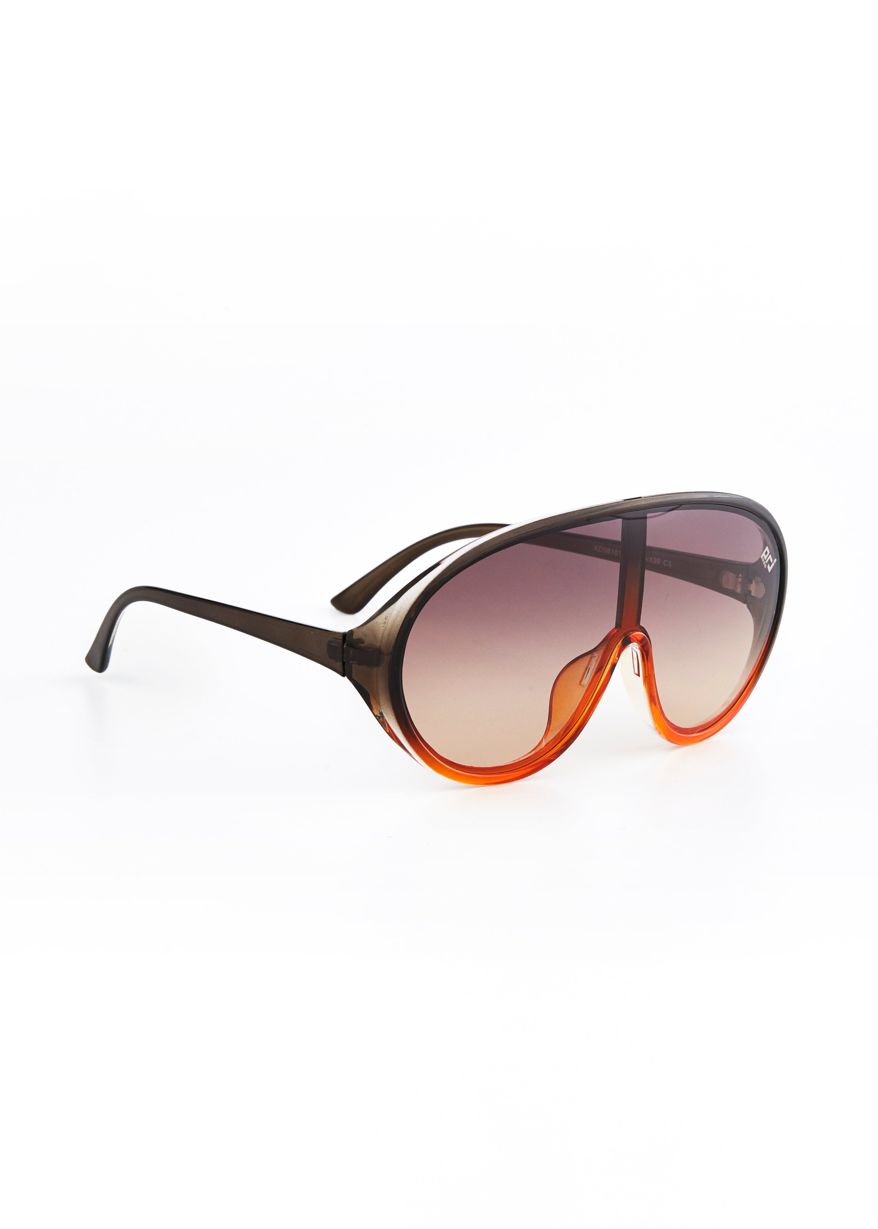 PROJECTWEAR | Edsel One-Piece Lens Sunglasses Grey/Grey
