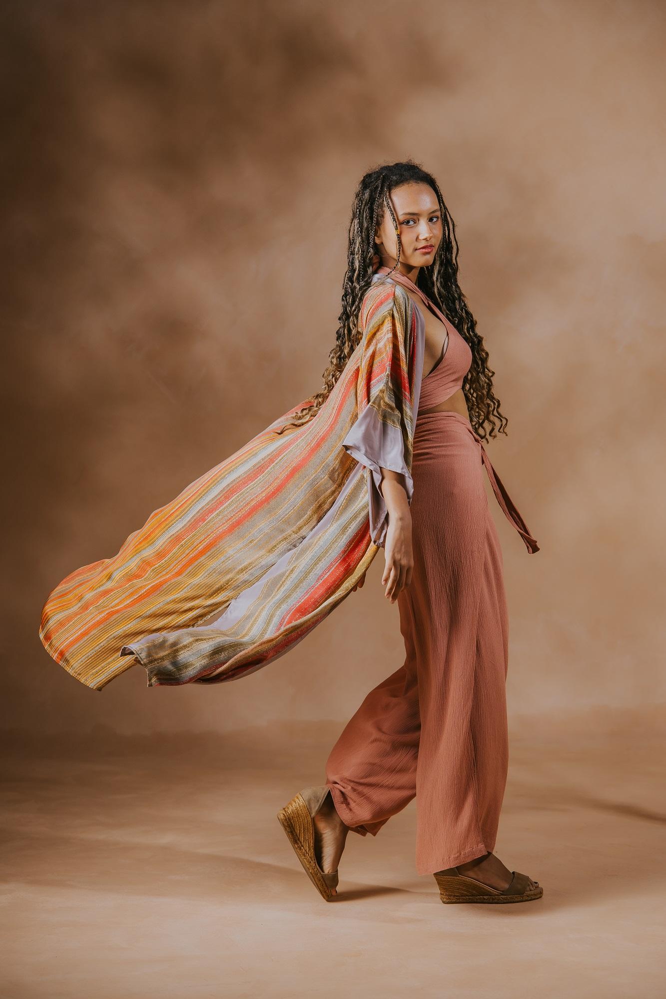 RAJA RANI | Saree Kimono