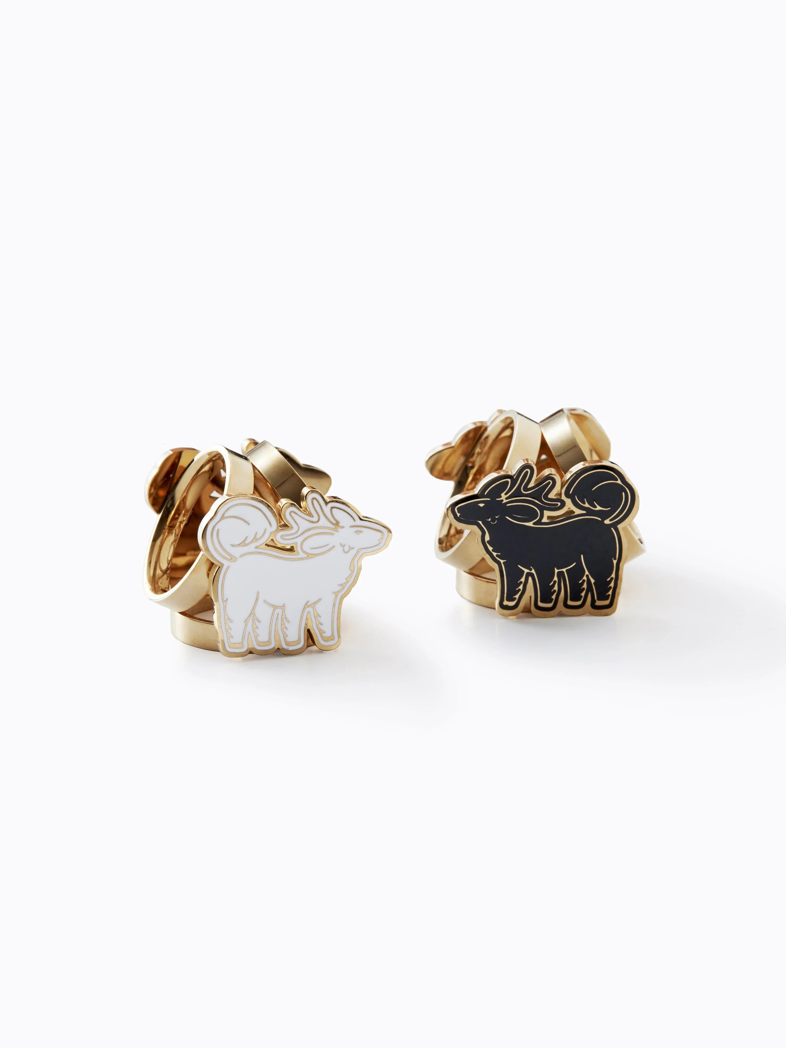 STUDIO QILING | Qiling Duo Scarf 65 Ring Gold