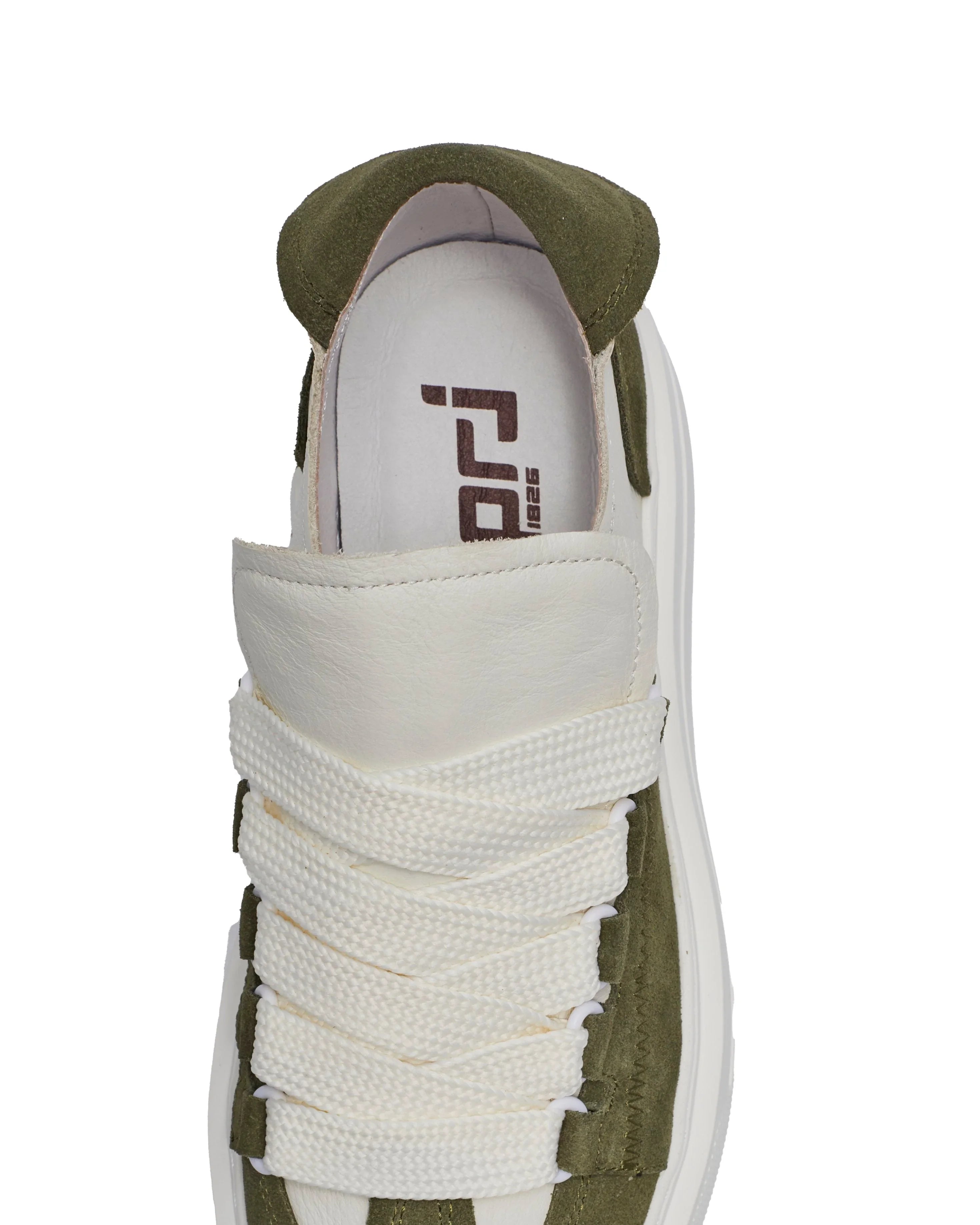 PROJECTWEAR | Felton Broad Shoelace Suede Leather Sneaker Green