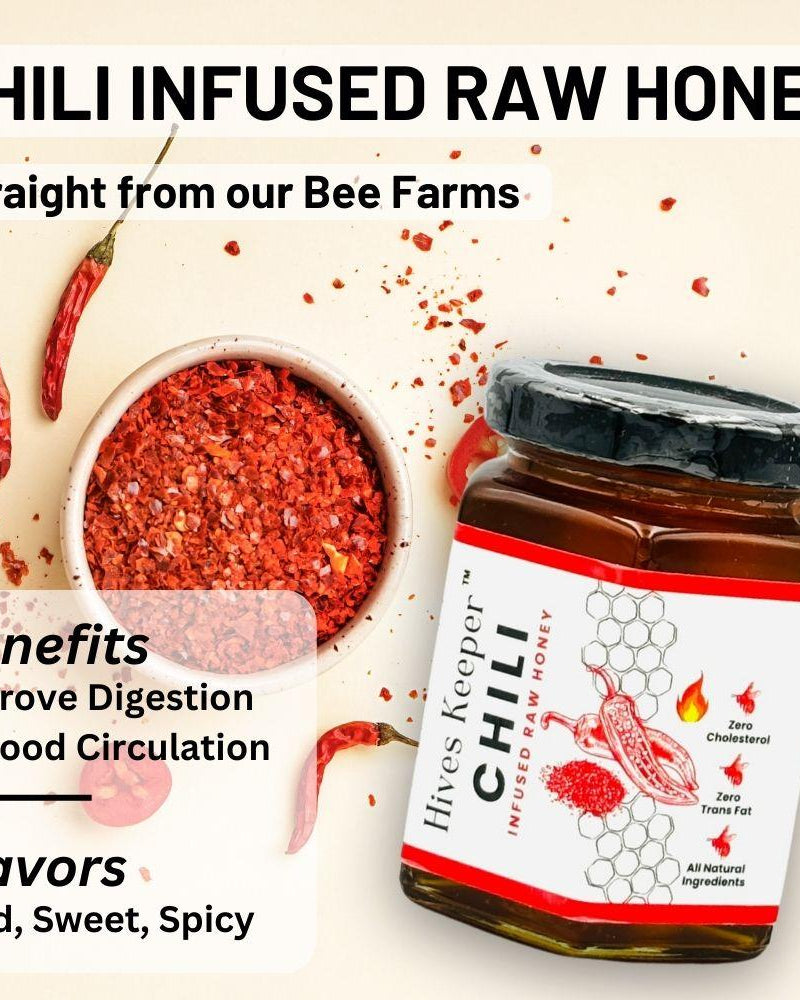 HIVES KEEPER | Infused Raw Honey - Chilli
