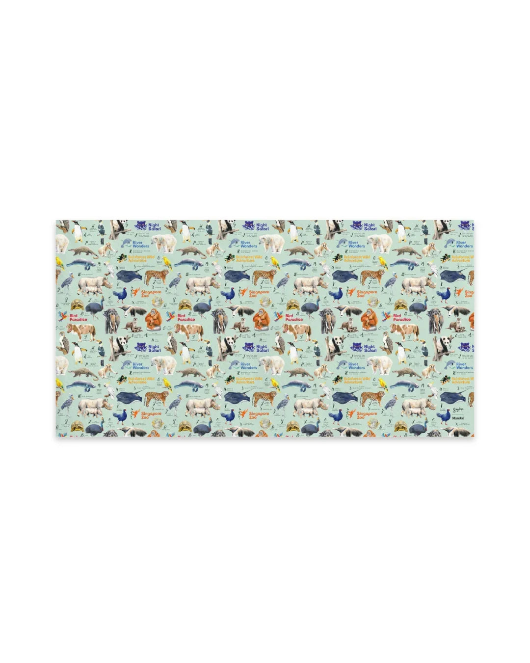 MANDAI WILDLIFE GROUP | MANDAI x SINGLAPA | A-Z Kids Towel