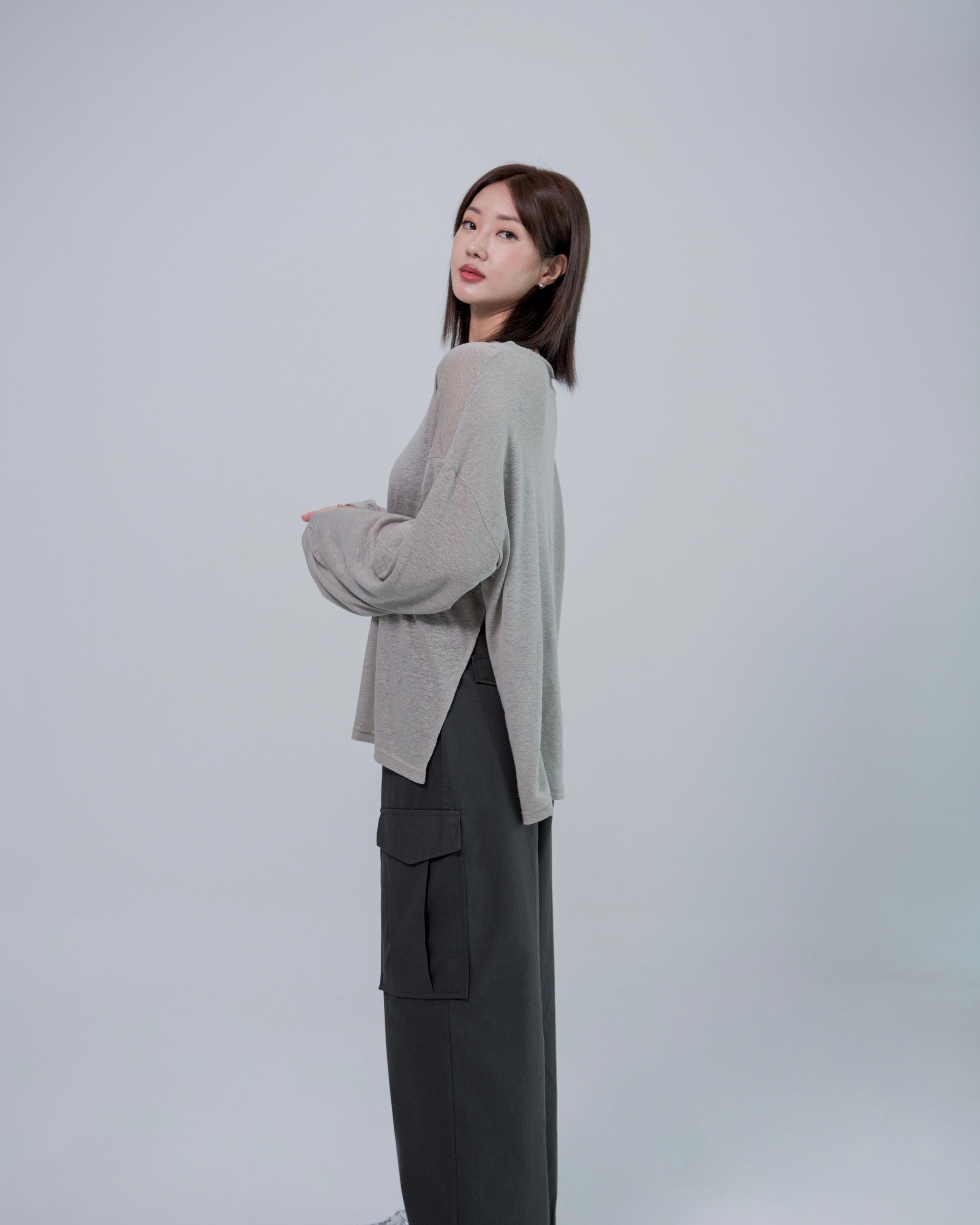 SAERO COLLECTIVE | Nongsa Cargo Pants | Gauntlet Grey