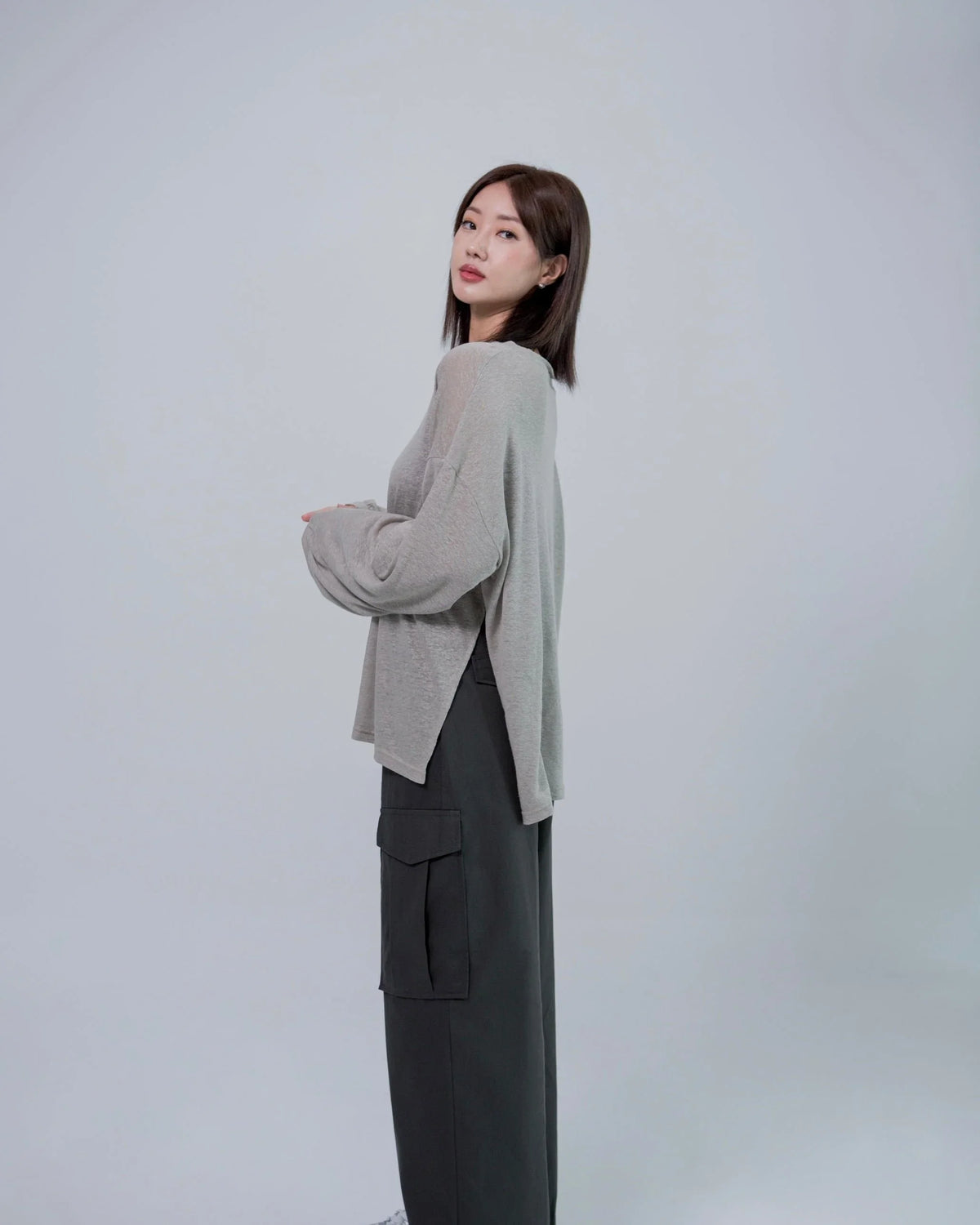 SAERO COLLECTIVE | Nongsa Cargo Pants | Gauntlet Grey