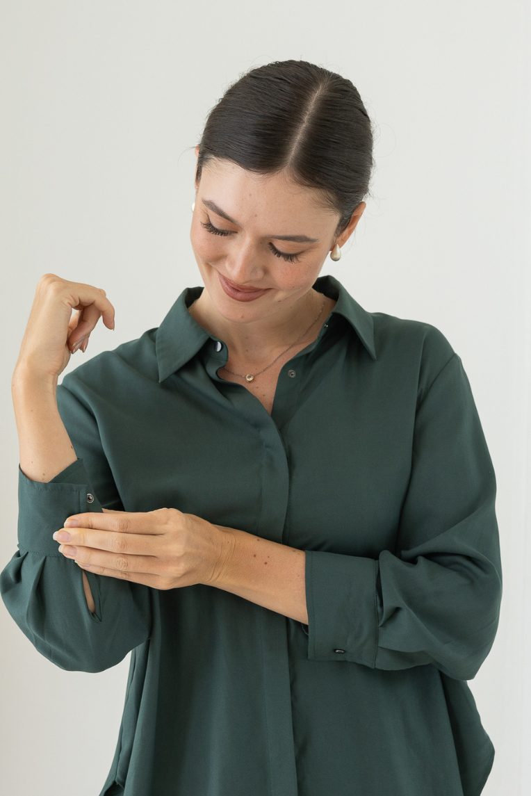 OLIVE BASICS | Delilah All-Occasion TENCEL™ Shirt