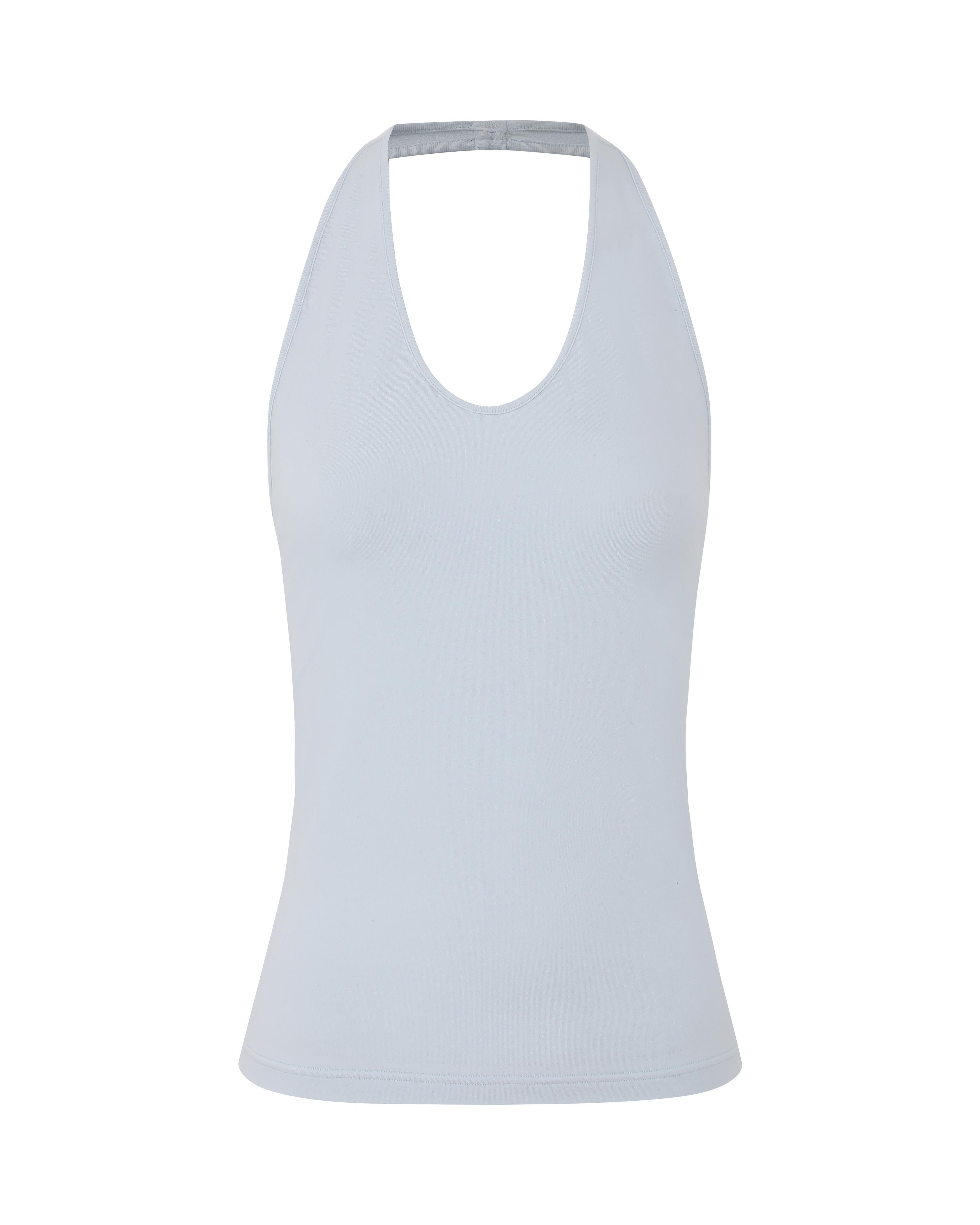 LAYERPLAN | Cotton Stretch Sana Halter Tank Top