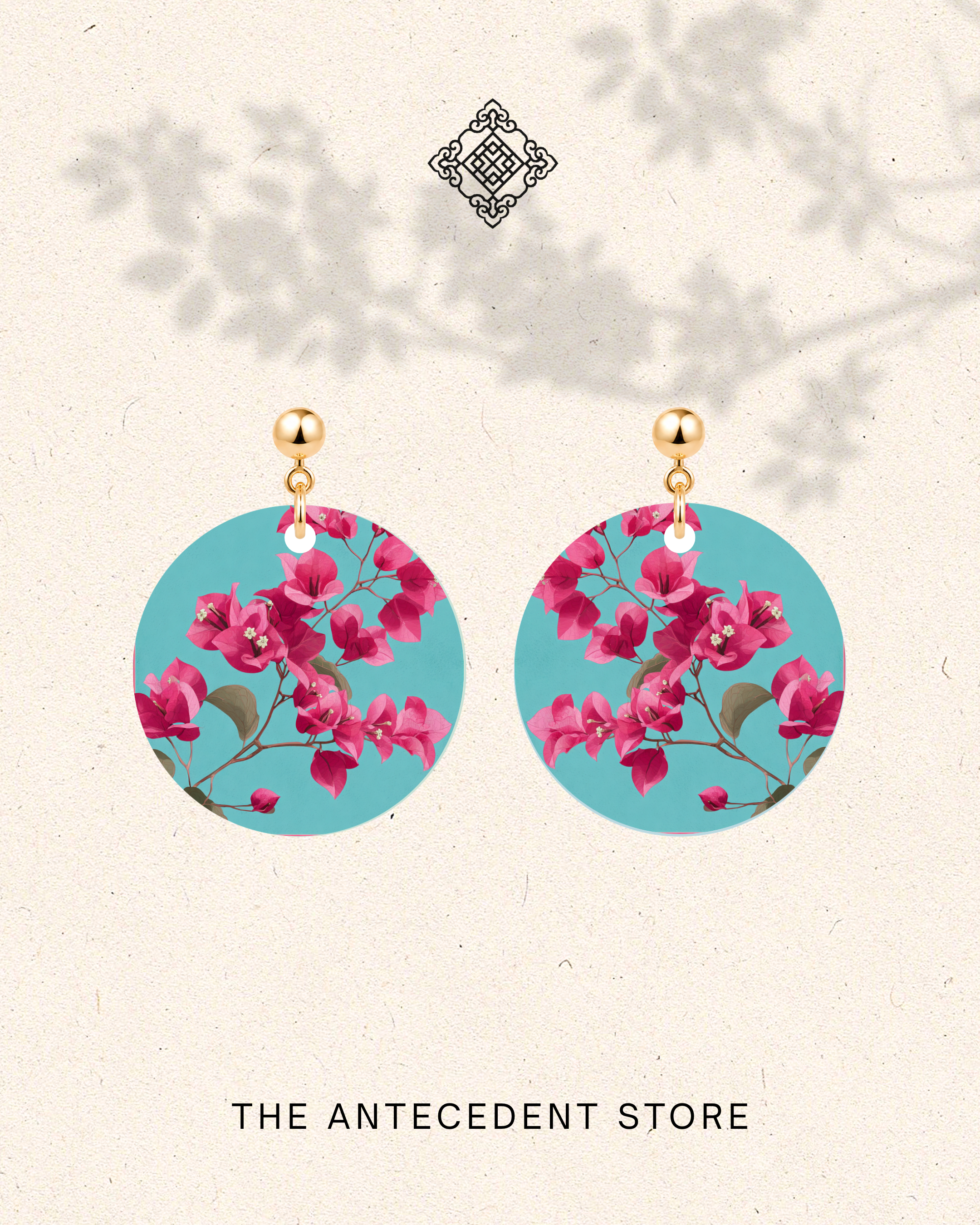 THE ANTECEDENT STORE | Bougainvillea Earrings