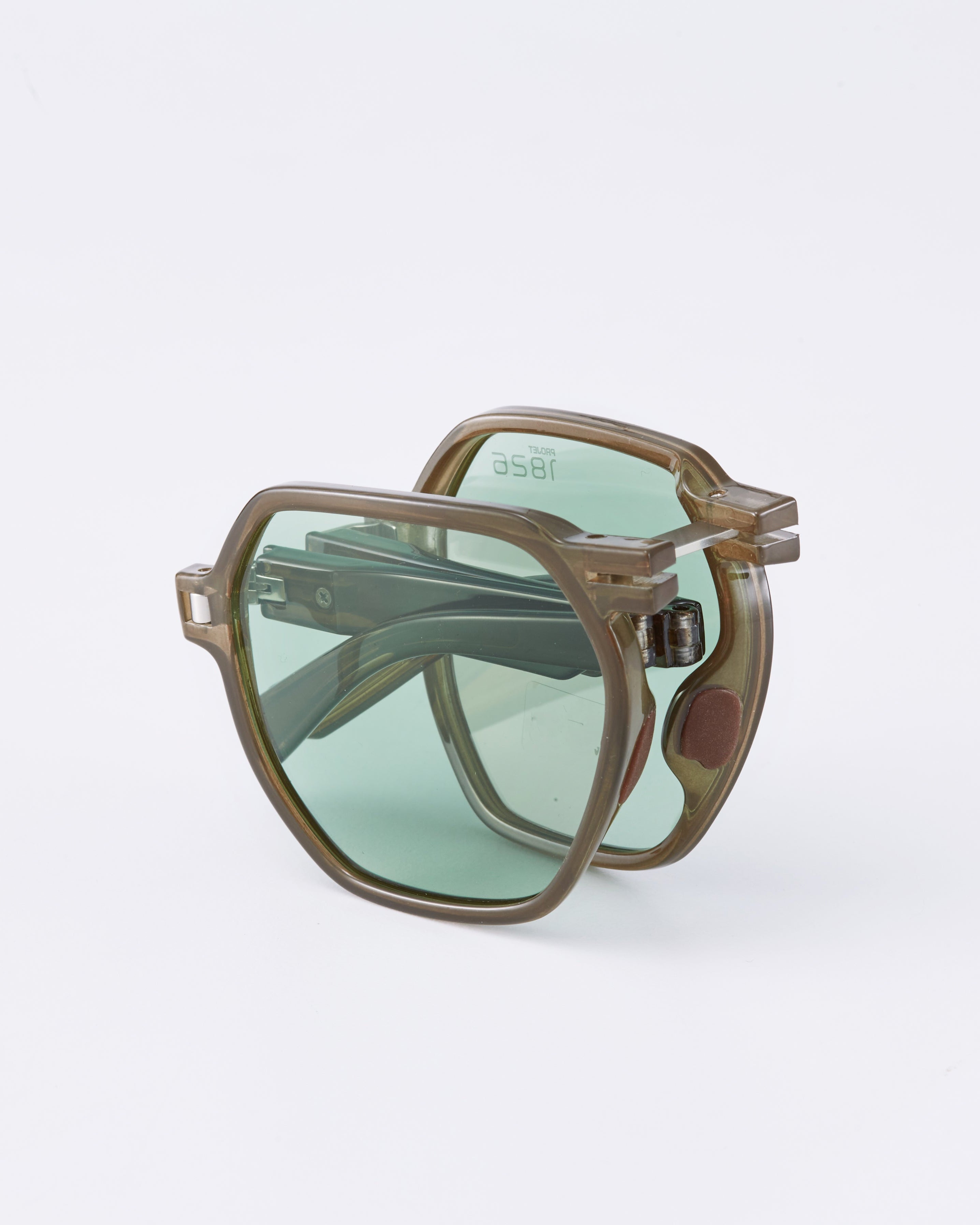 PROJECTWEAR | DAEMYN Polarized Foldable Sunglasses Green/Green