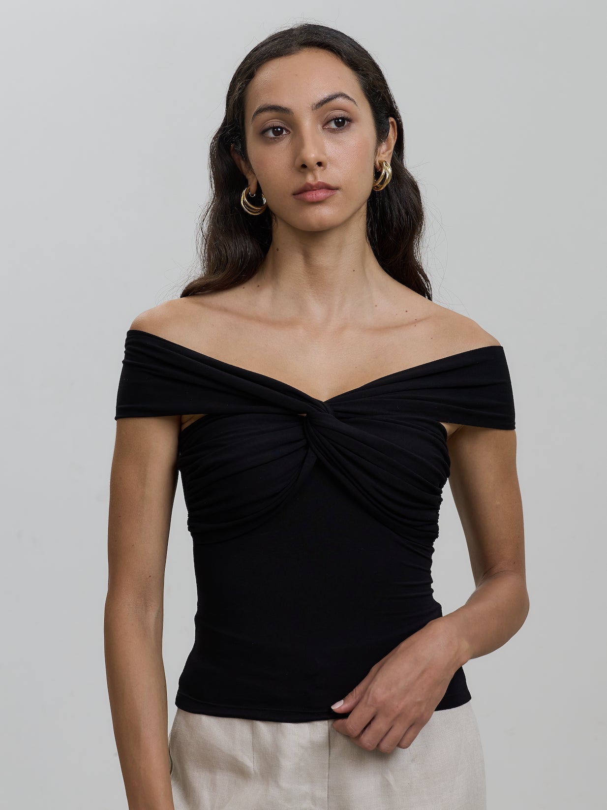 EMVY | Vera Padded Top - Black