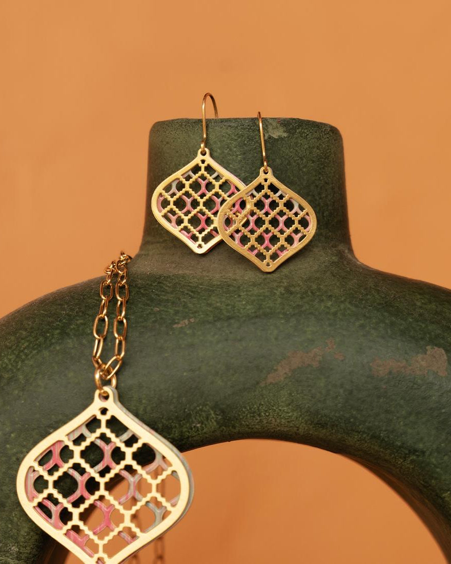 EMBRACE JEWELLERY | Woven Leaves Earrings