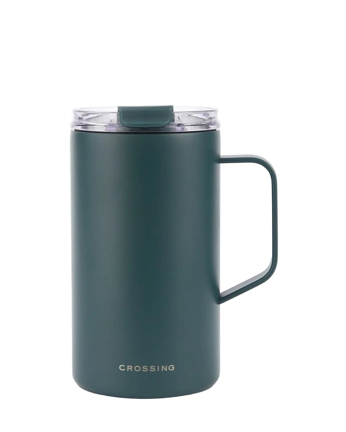 CROSSING | 500ml Neo V2 Insulated S/S Leakproof Lid Ceramic Mug W Handle And Silicone Base