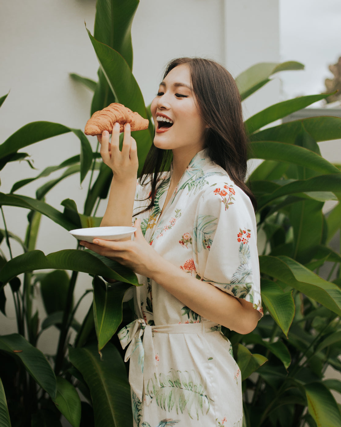 BELLS & BIRDS | Paradiso Floral Robe