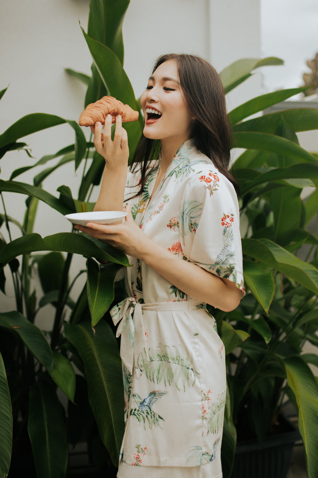 BELLS & BIRDS | Paradiso Floral Robe