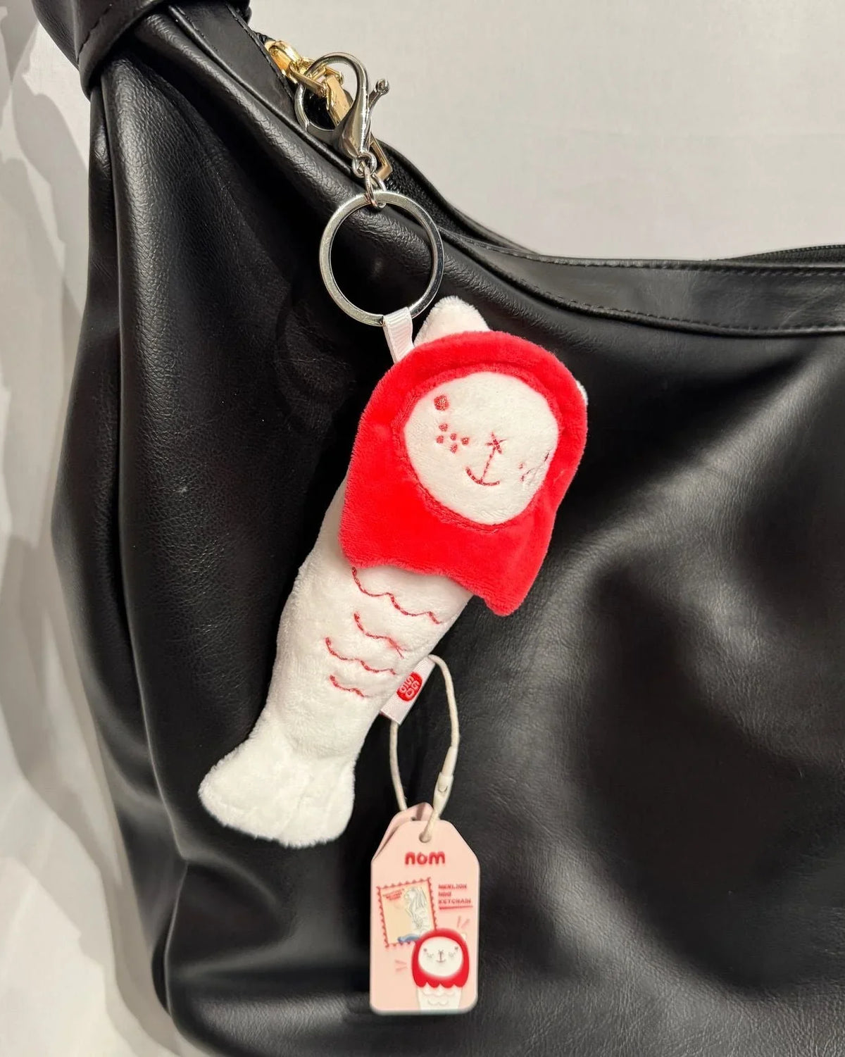 NOM | Merlion Chou Chou Mini Keychain