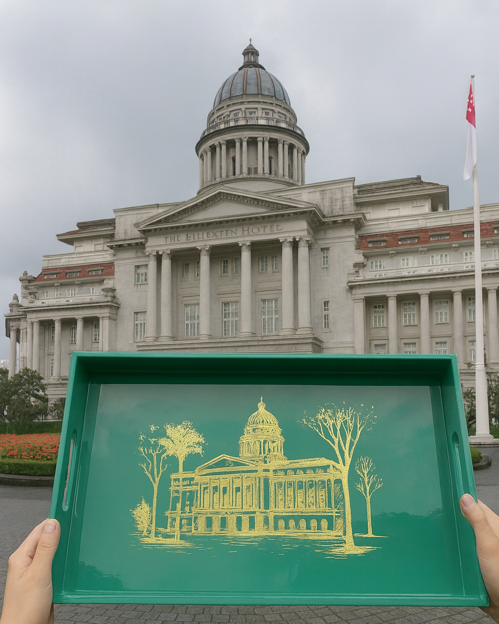 PHOTO PHACTORY | The Majestic Post (Fullerton Hotel) Tray