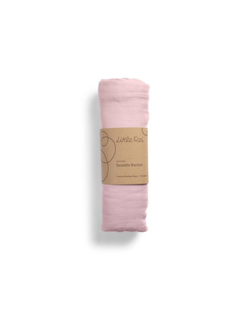 LITTLE REI | LRE Bamboo Swaddle Single (Solid Colours)