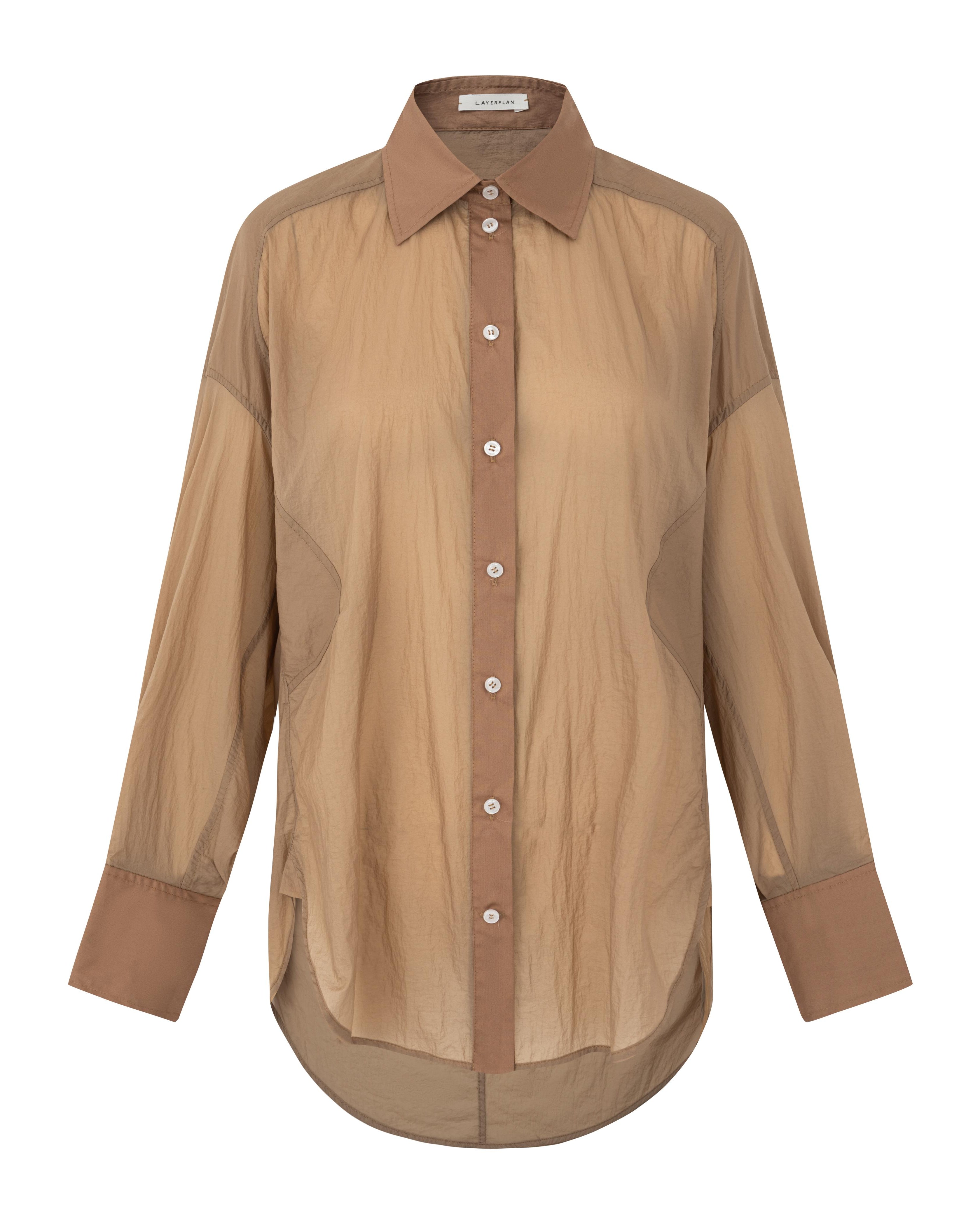 LAYERPLAN | Pieced Oversized Shirt Layers