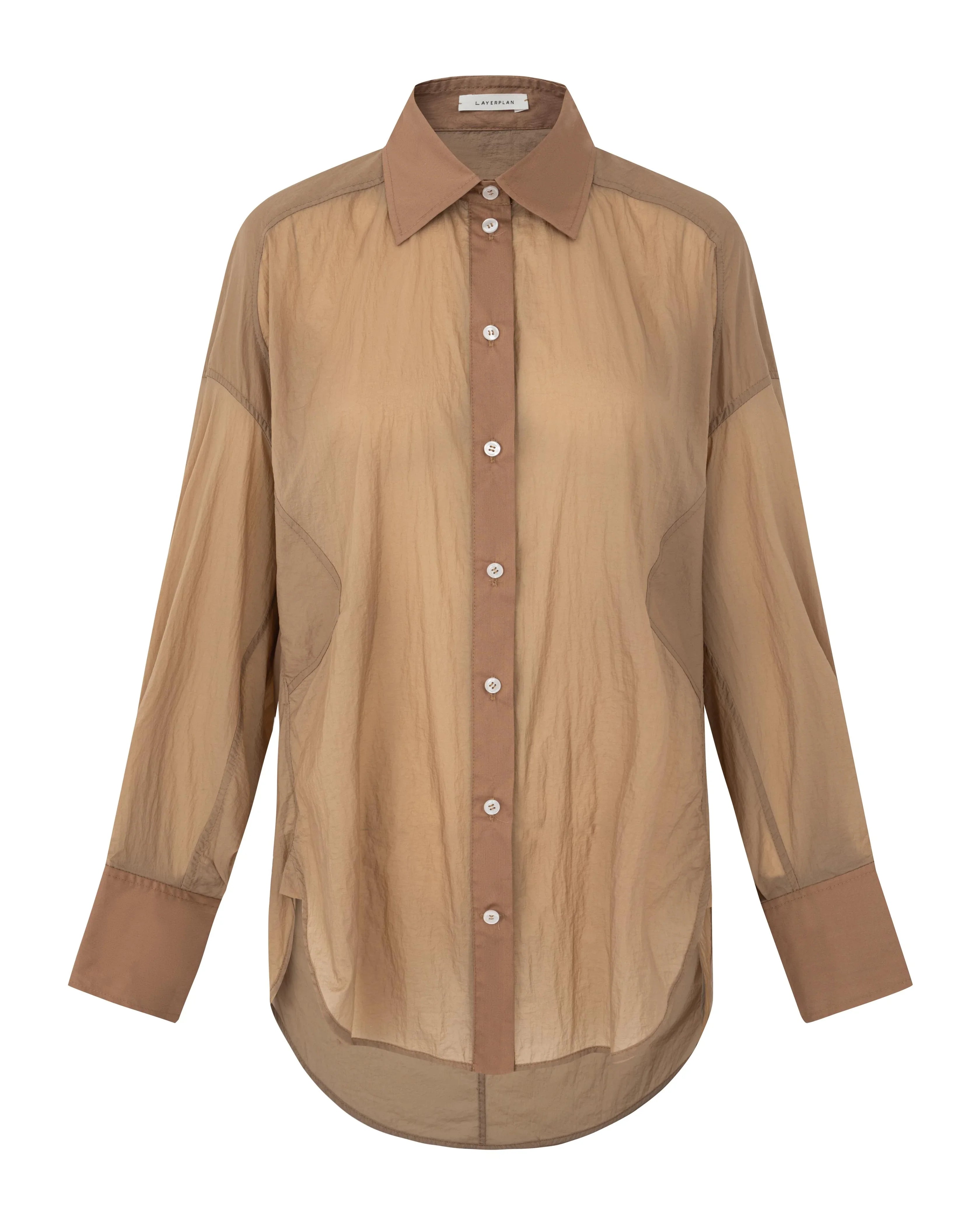 LAYERPLAN | Pieced Oversized Shirt Layers