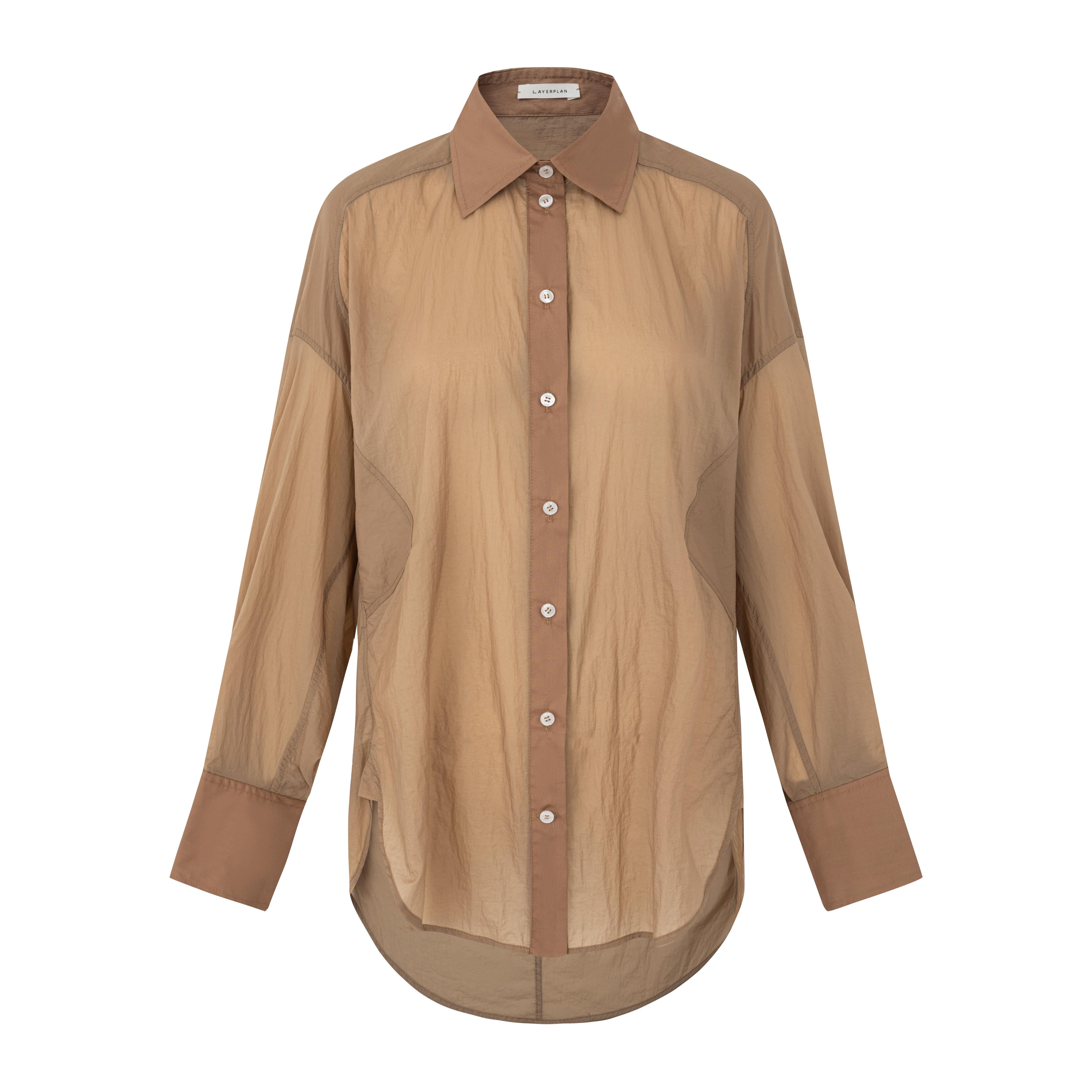 LAYERPLAN | Pieced Oversized Shirt Layers