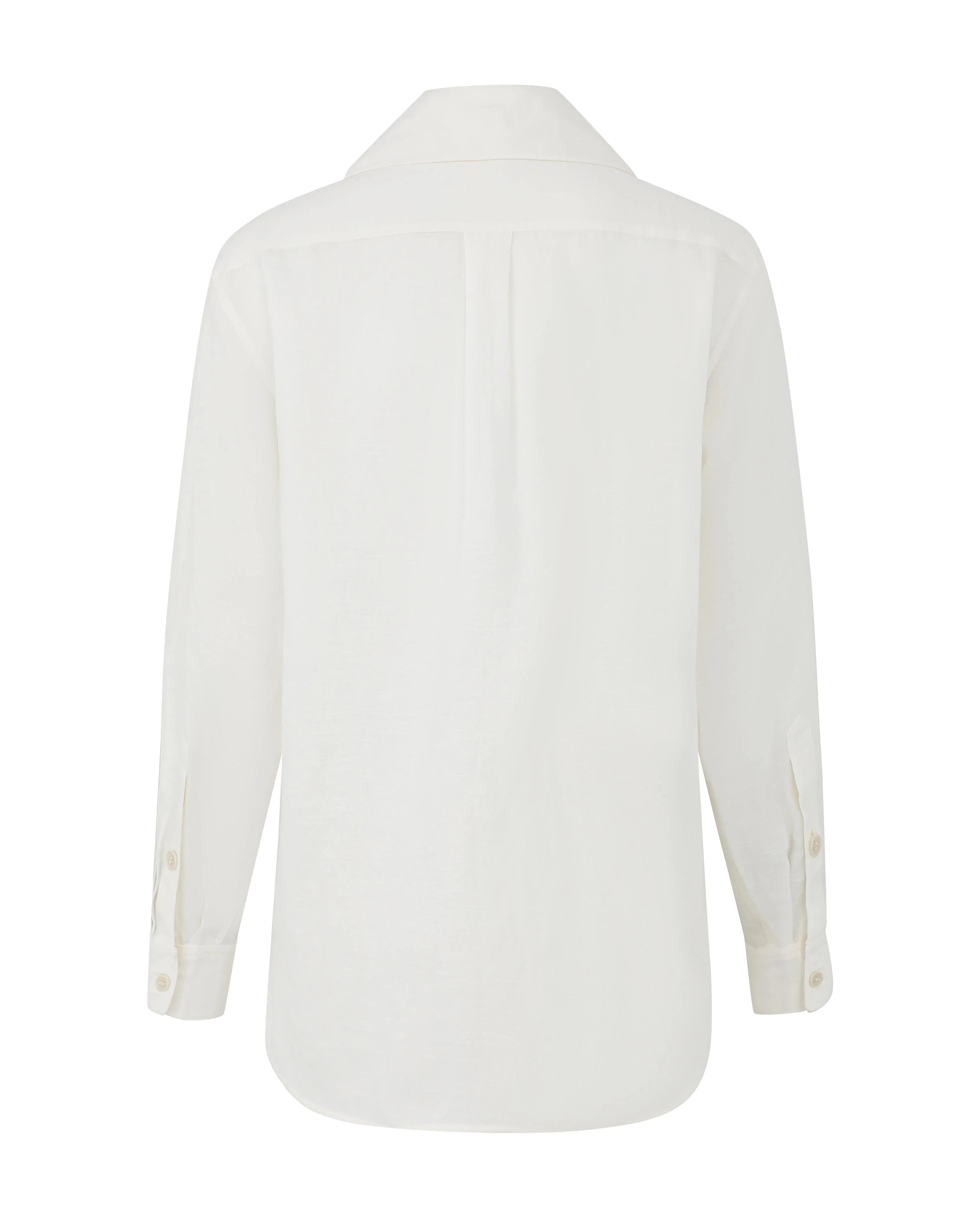 LAYERPLAN | Liora Linen Double-Breasted Shirt Jacket