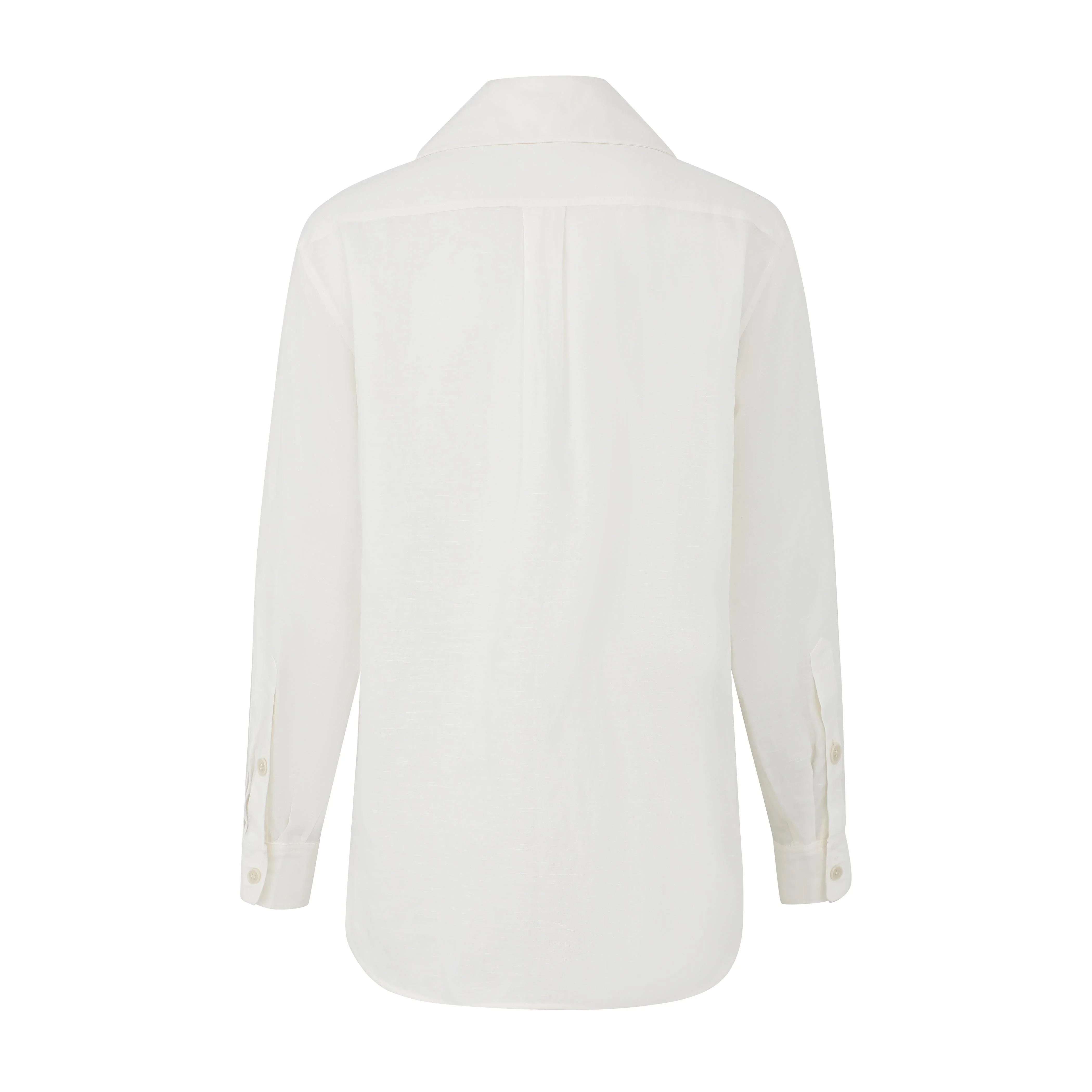 LAYERPLAN | Liora Linen Double-Breasted Shirt Jacket