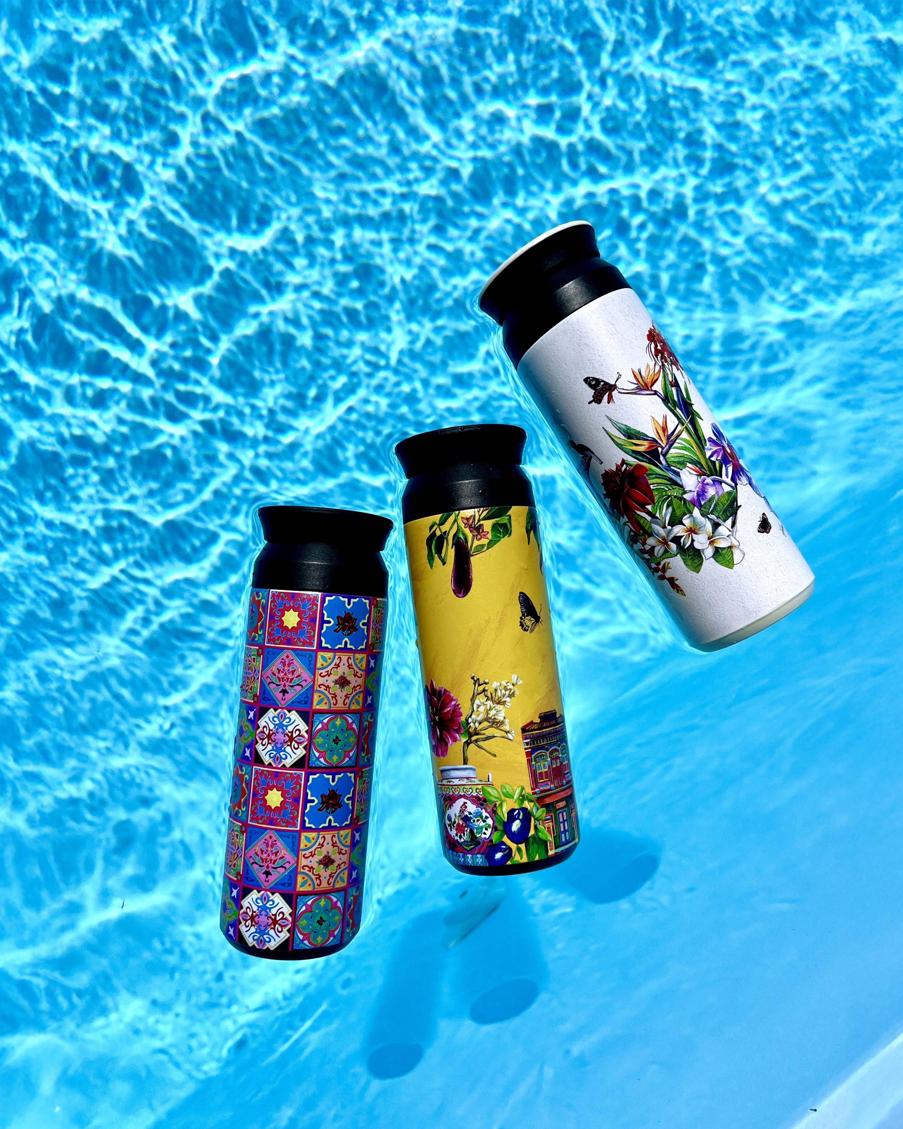 KELLY SER ATELIER | Travel Tumbler: City in Bloom