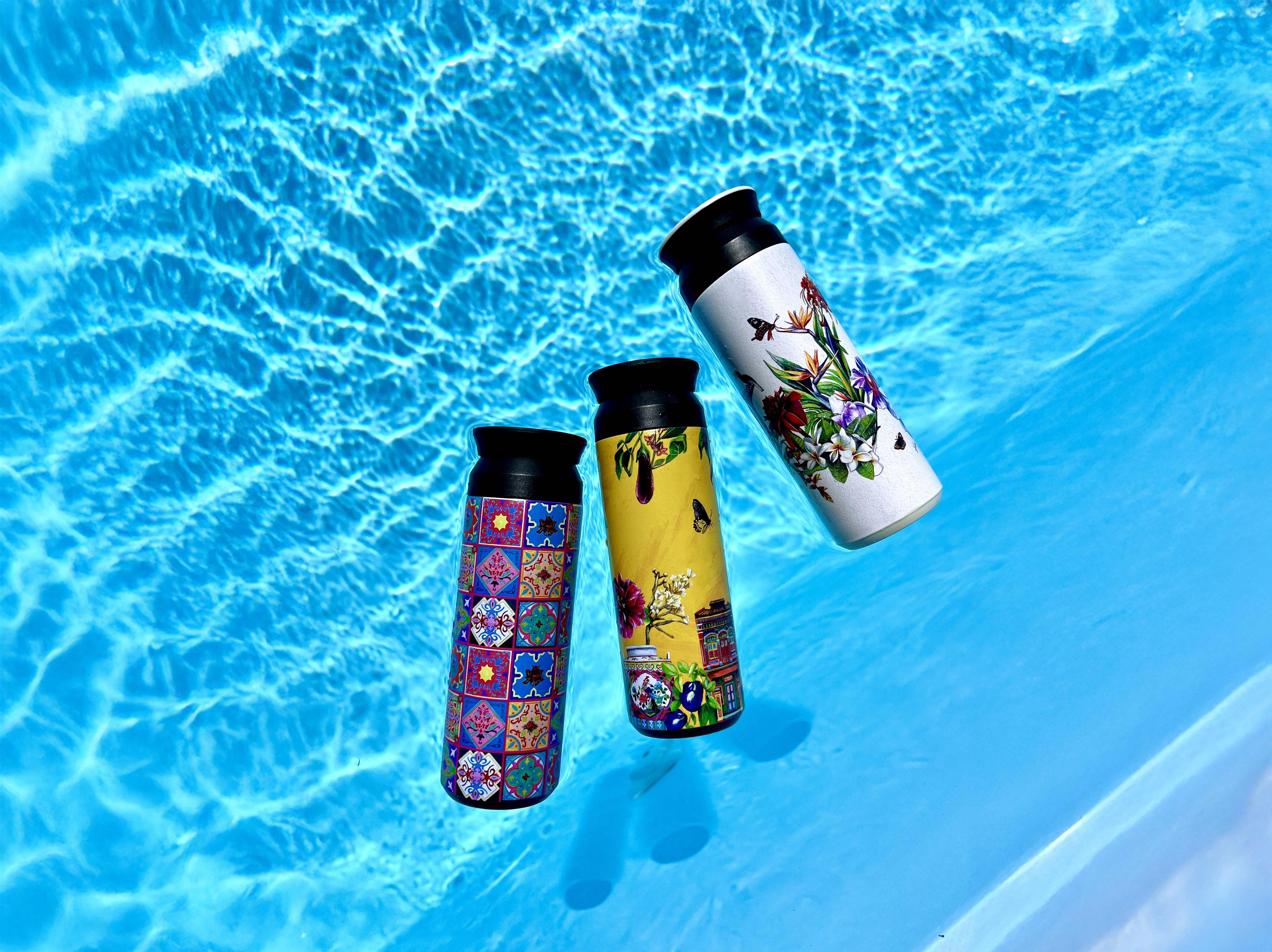 KELLY SER ATELIER | Travel Tumbler: City in Bloom