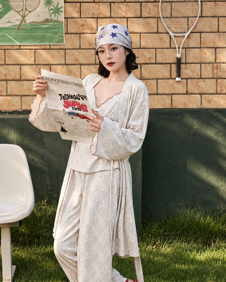 BELLS & BIRDS | Jardin Fleece Lounge Set