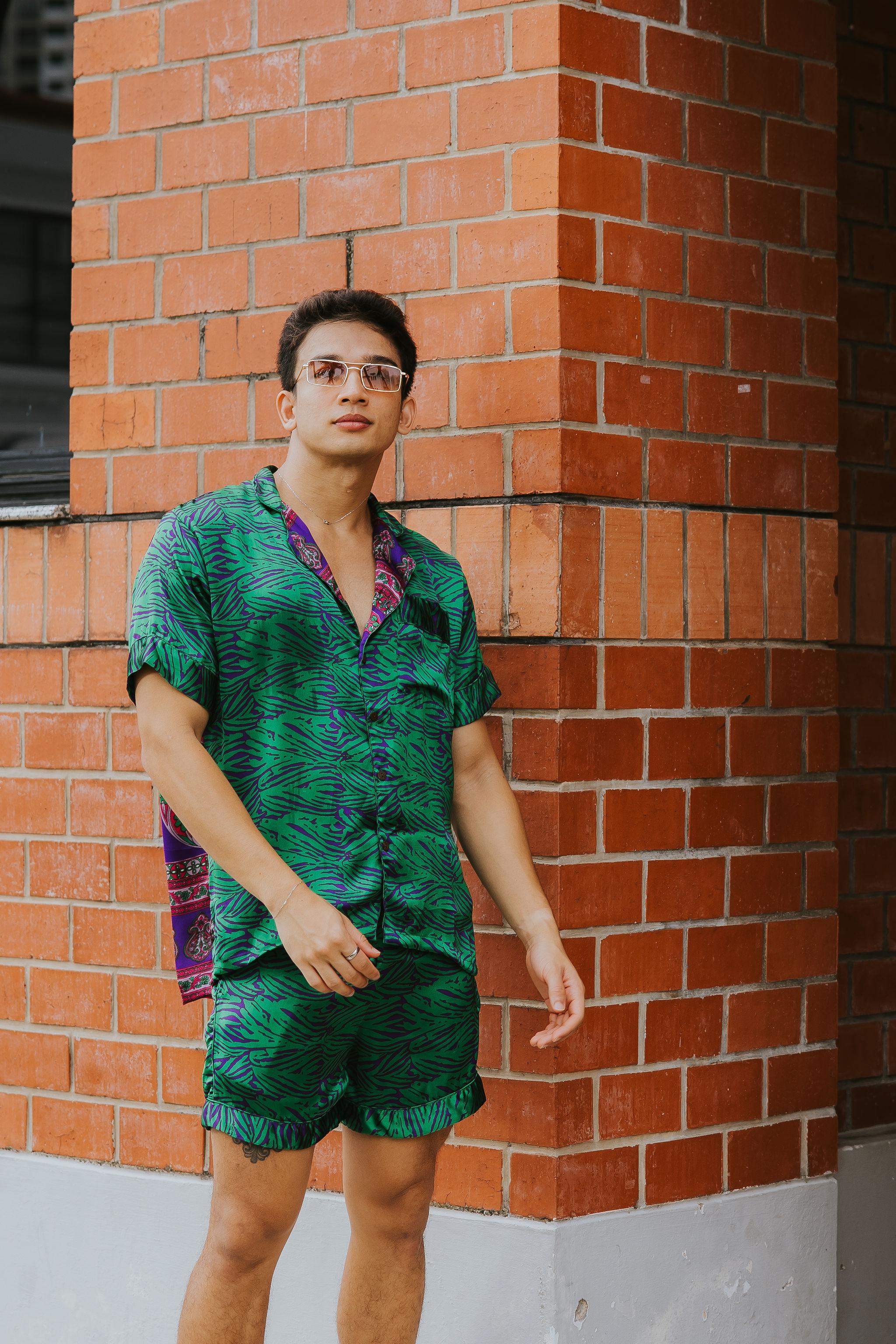 RAJA RANI | Modal Silk Short Holiday Set