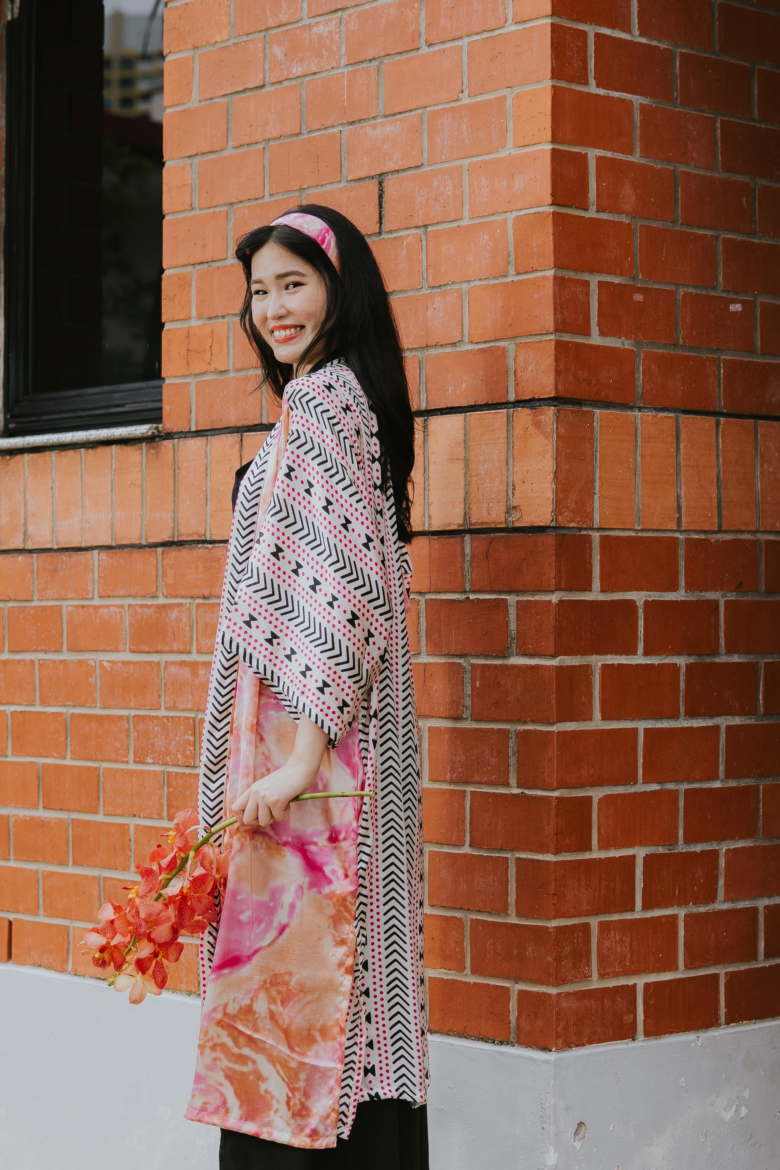 RAJA RANI | Modal Silk Long Kimono