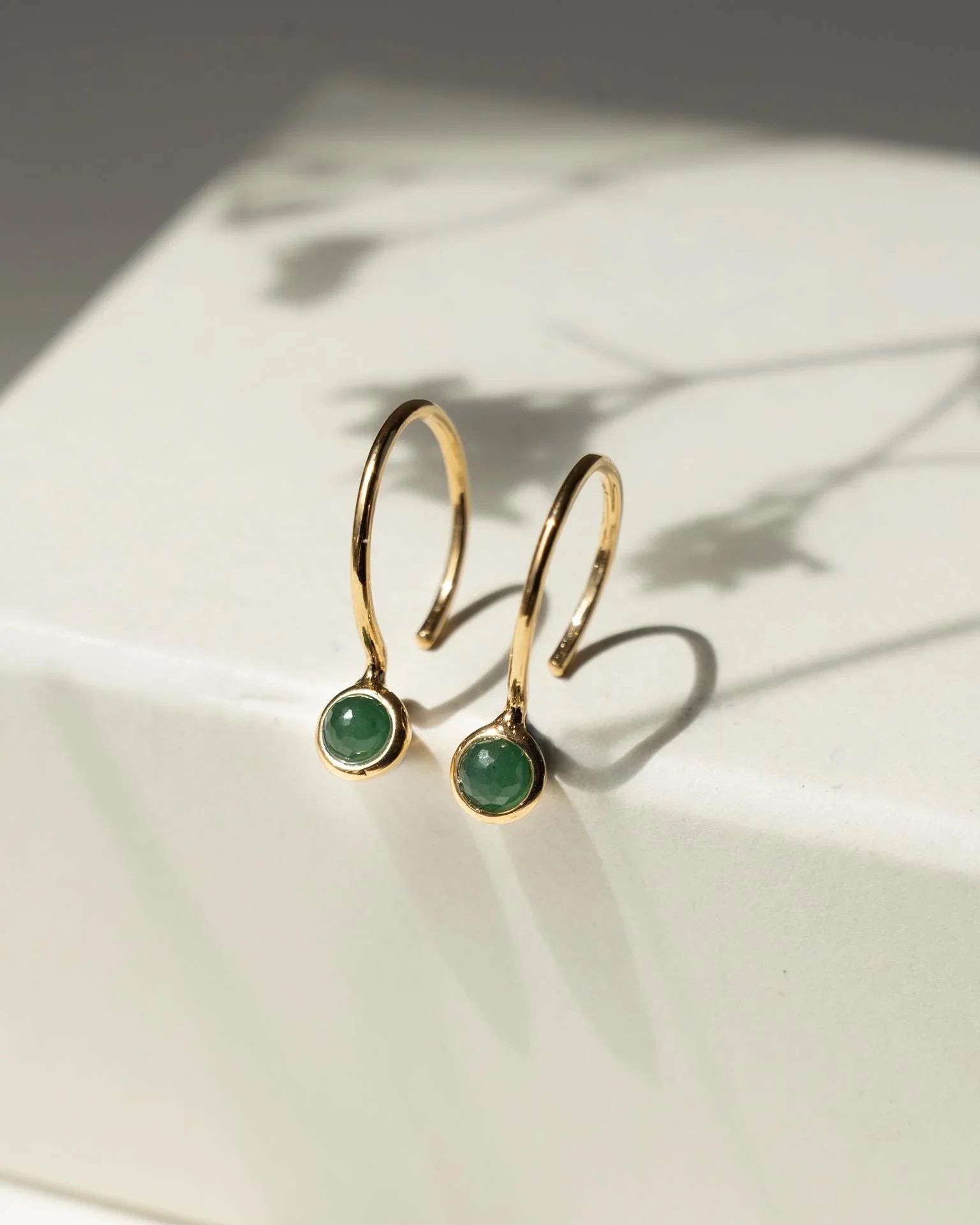 EMBRACE JEWELLERY | Green Whisper Earrings