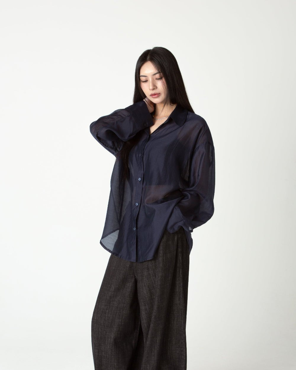 SAERO COLLECTIVE | Myeonsa Denim Jeans | Midnight Black