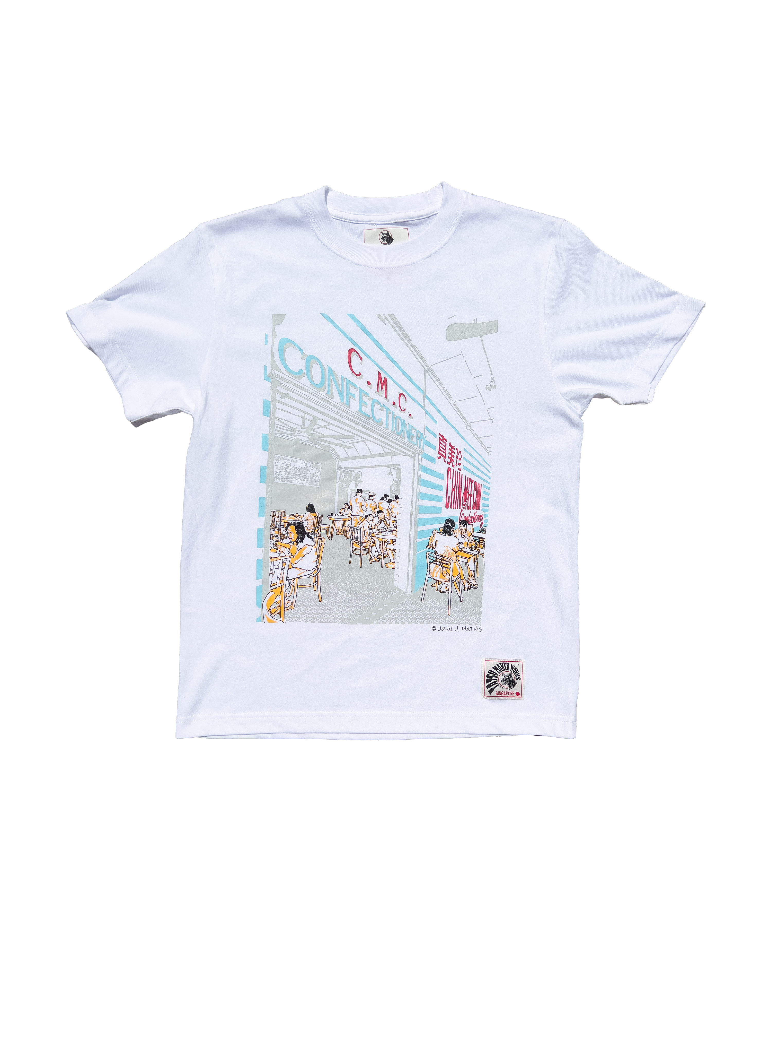 TATSU MAKER WORKS | Chin Meet Chin T-Shirt