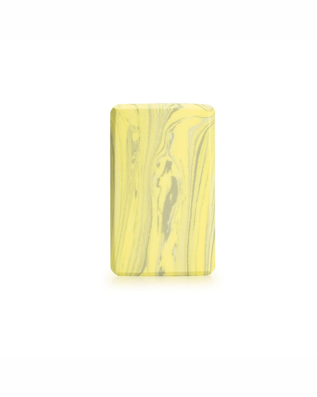 BAHE | Yoga Block 22.5x15x9cm - Pale Lemon Marble