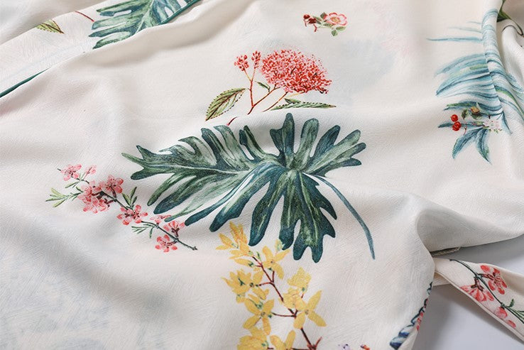 BELLS & BIRDS | Paradiso Floral Robe
