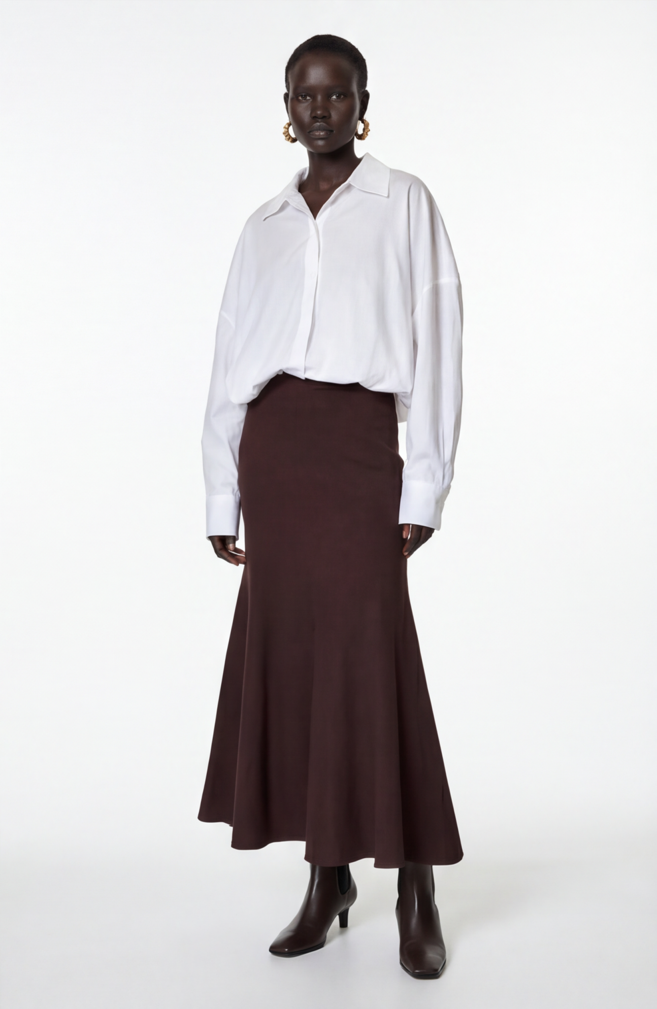 LAYERPLAN | Isolde Drape Gathered Shirt
