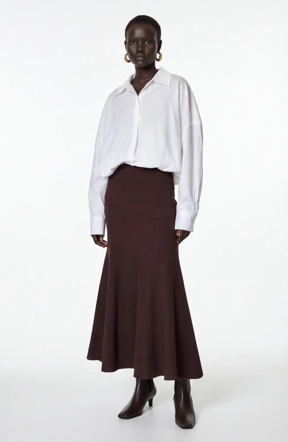 LAYERPLAN | Isolde Drape Gathered Shirt