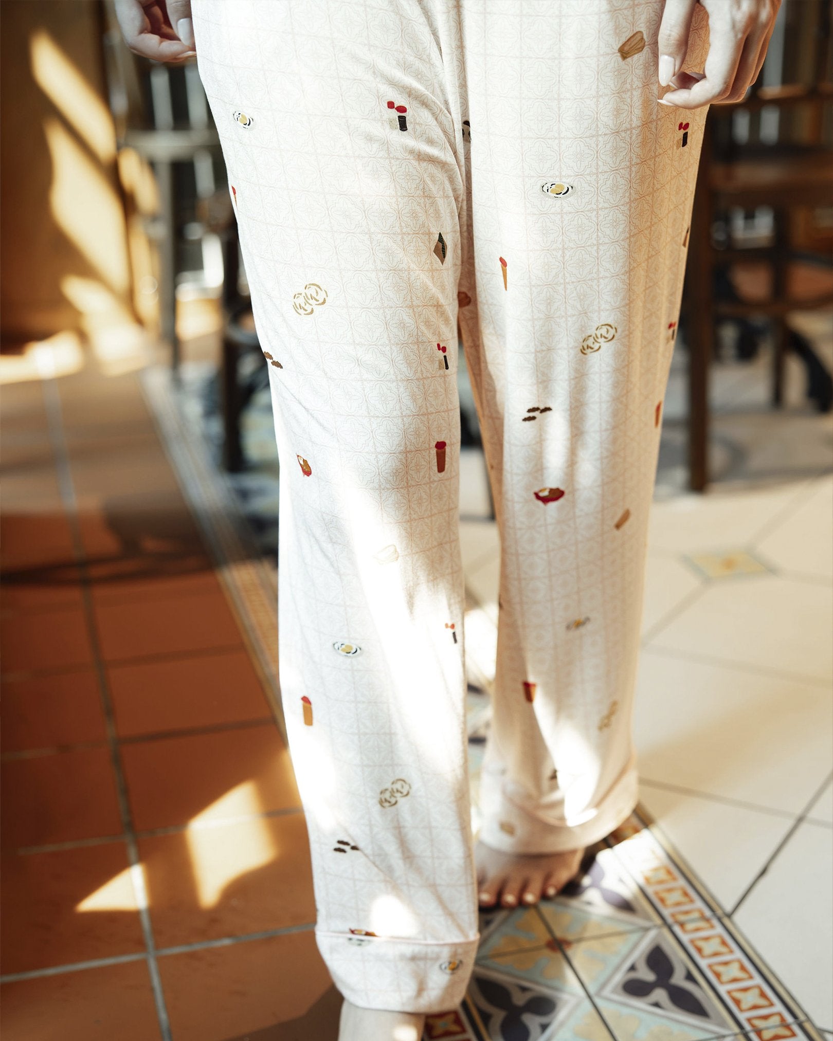 SELENIGHTCO | Signature Pants Set | Kopitiam Blush