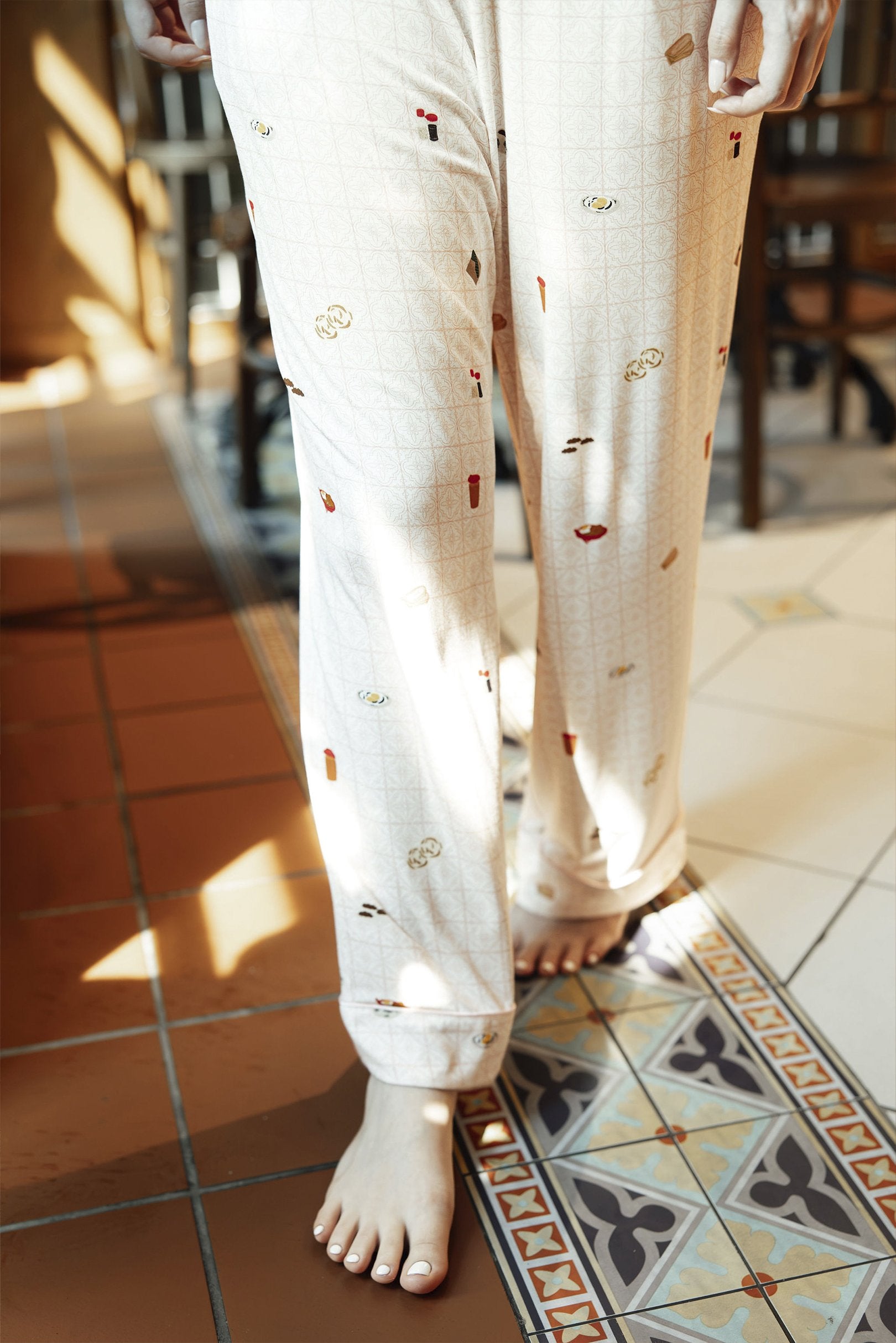 SELENIGHTCO | Signature Pants Set | Kopitiam Blush