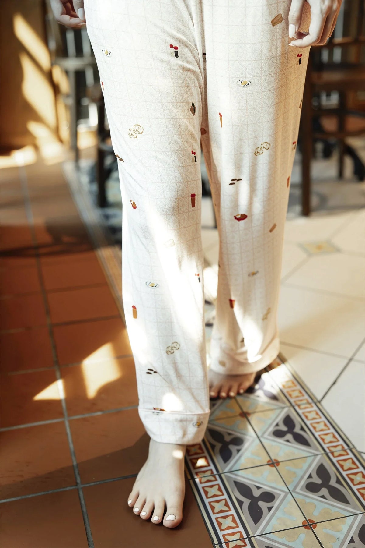 SELENIGHTCO | Signature Pants Set | Kopitiam Blush