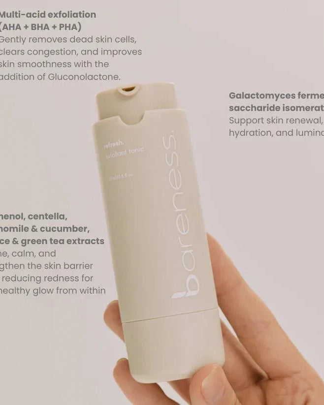 BARENESS SKIN | Refresh Exfoliant Tonic
