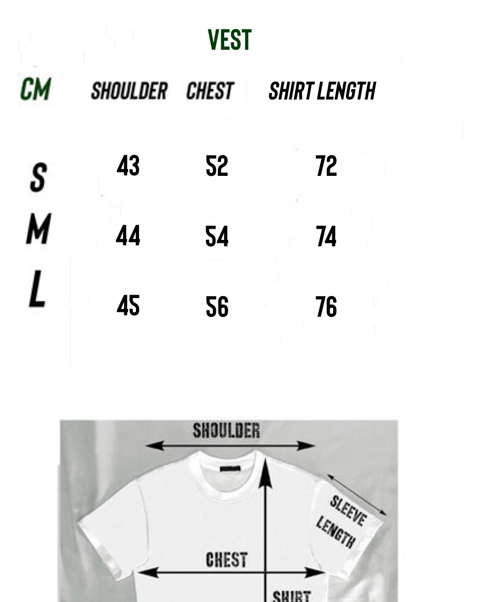 SPARROW GREEN | VICTOR Vest Top